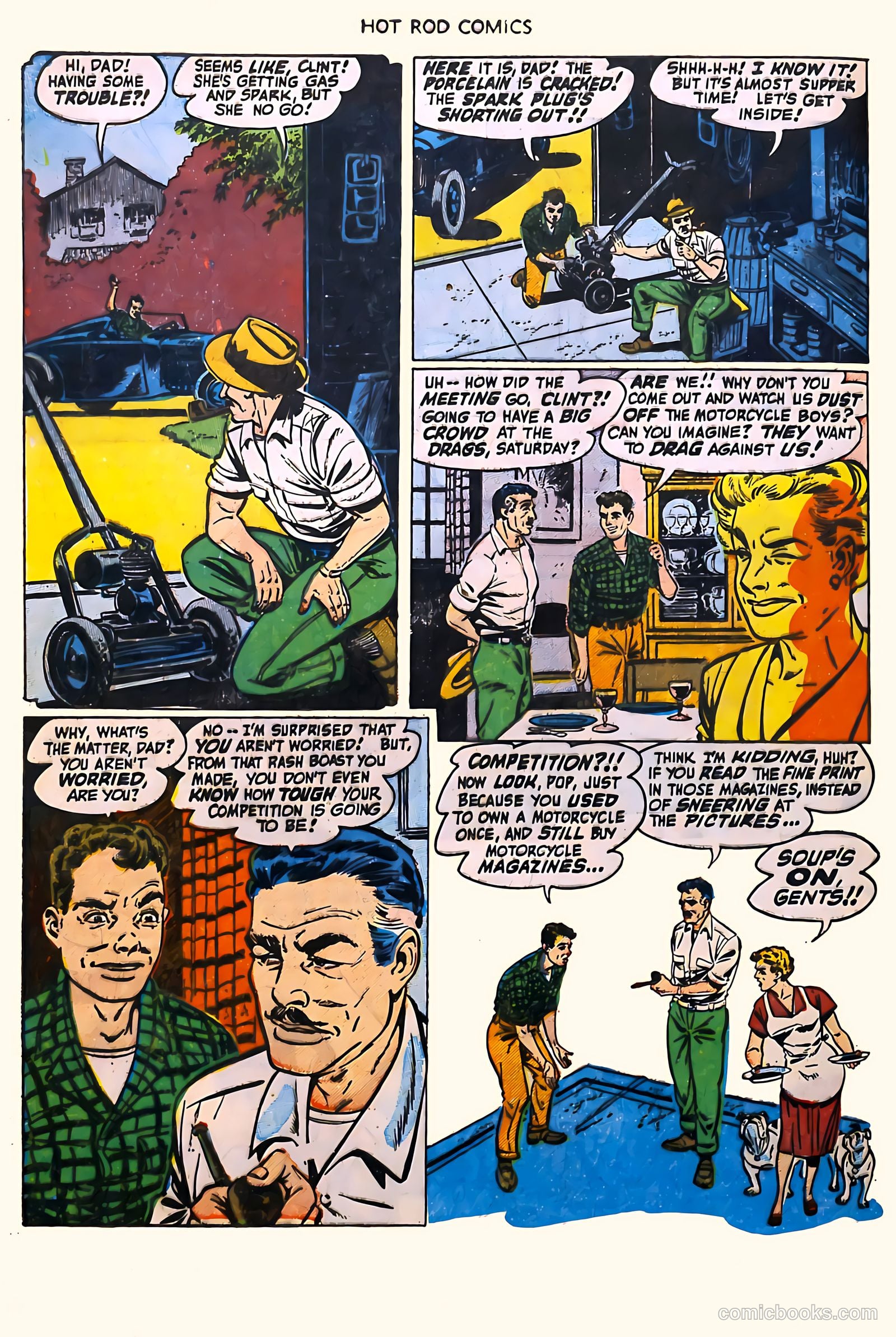 Hot Rod Comics #4 (1952) — page 29 of 37