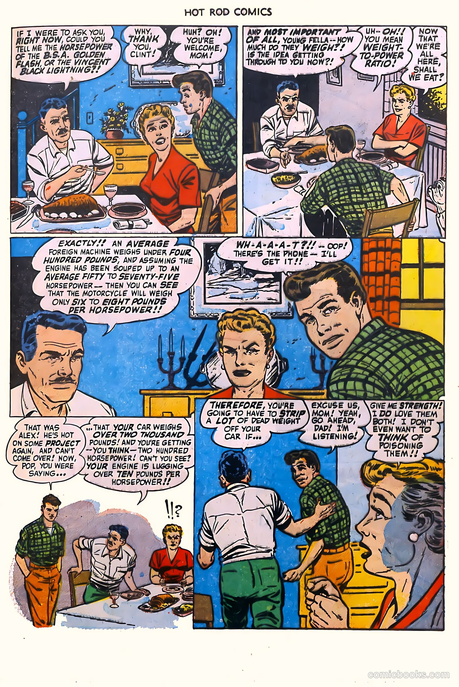 Hot Rod Comics #4 (1952) — page 30 of 37