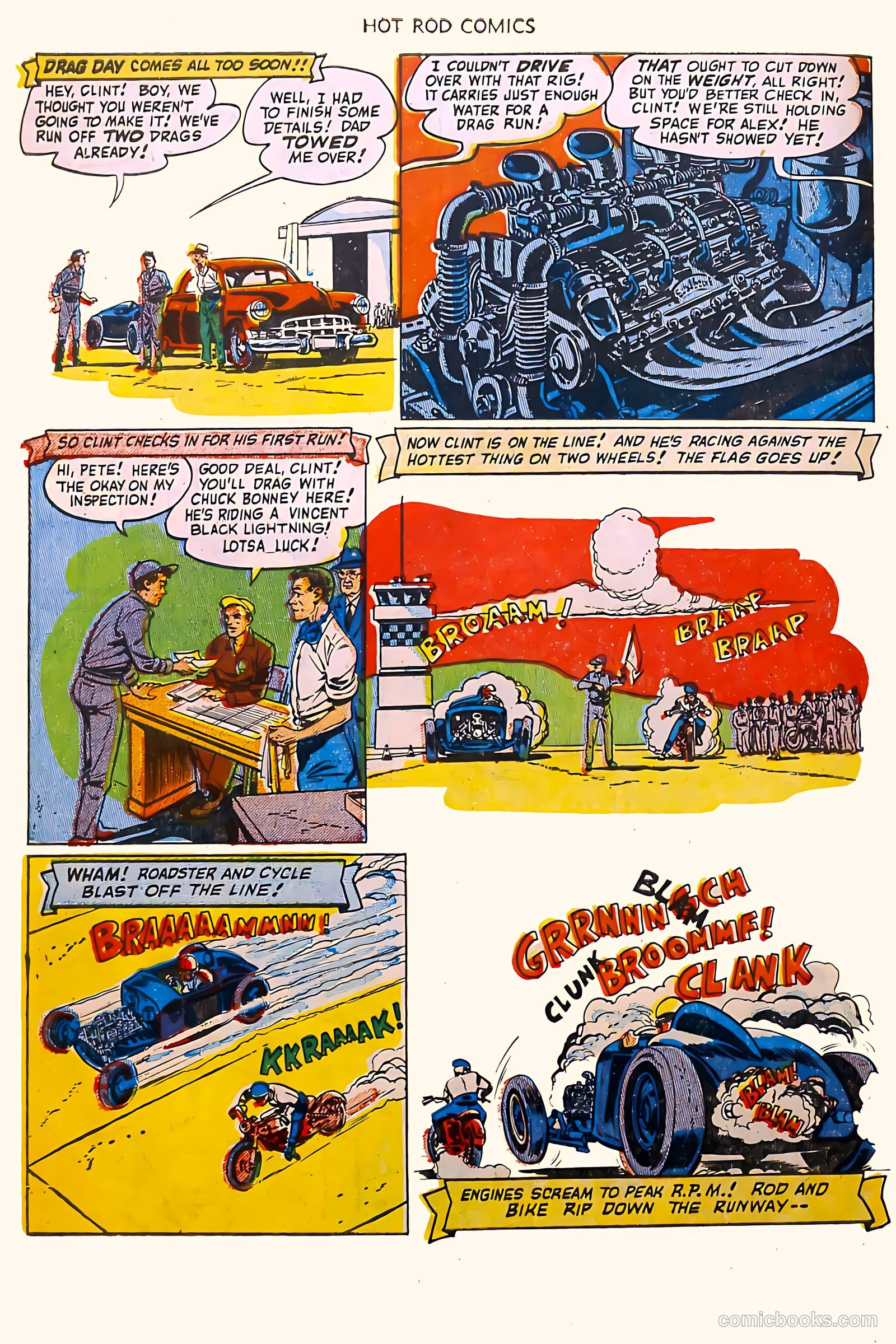 Hot Rod Comics #4 (1952) — page 31 of 37