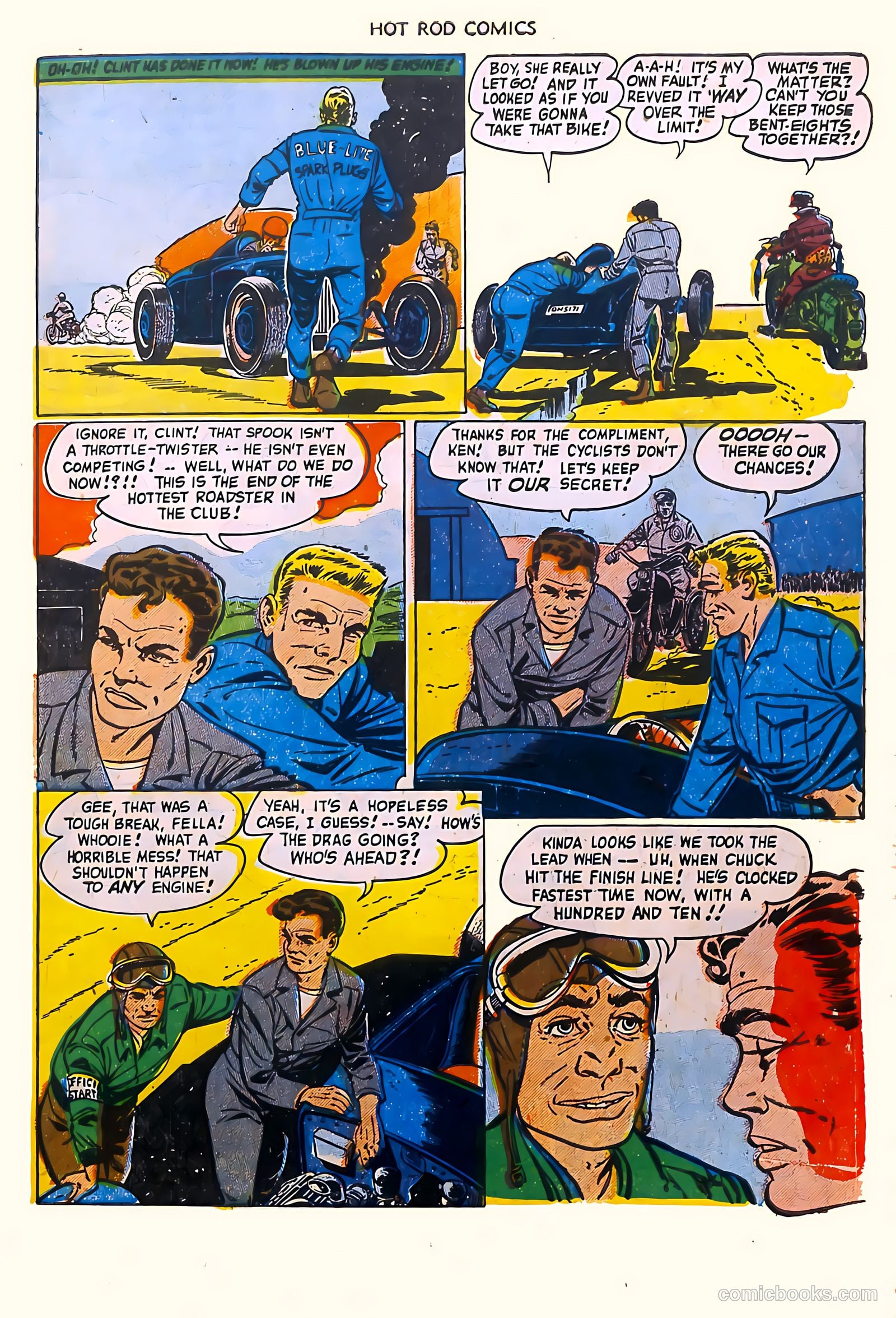 Hot Rod Comics #4 (1952) — page 32 of 37