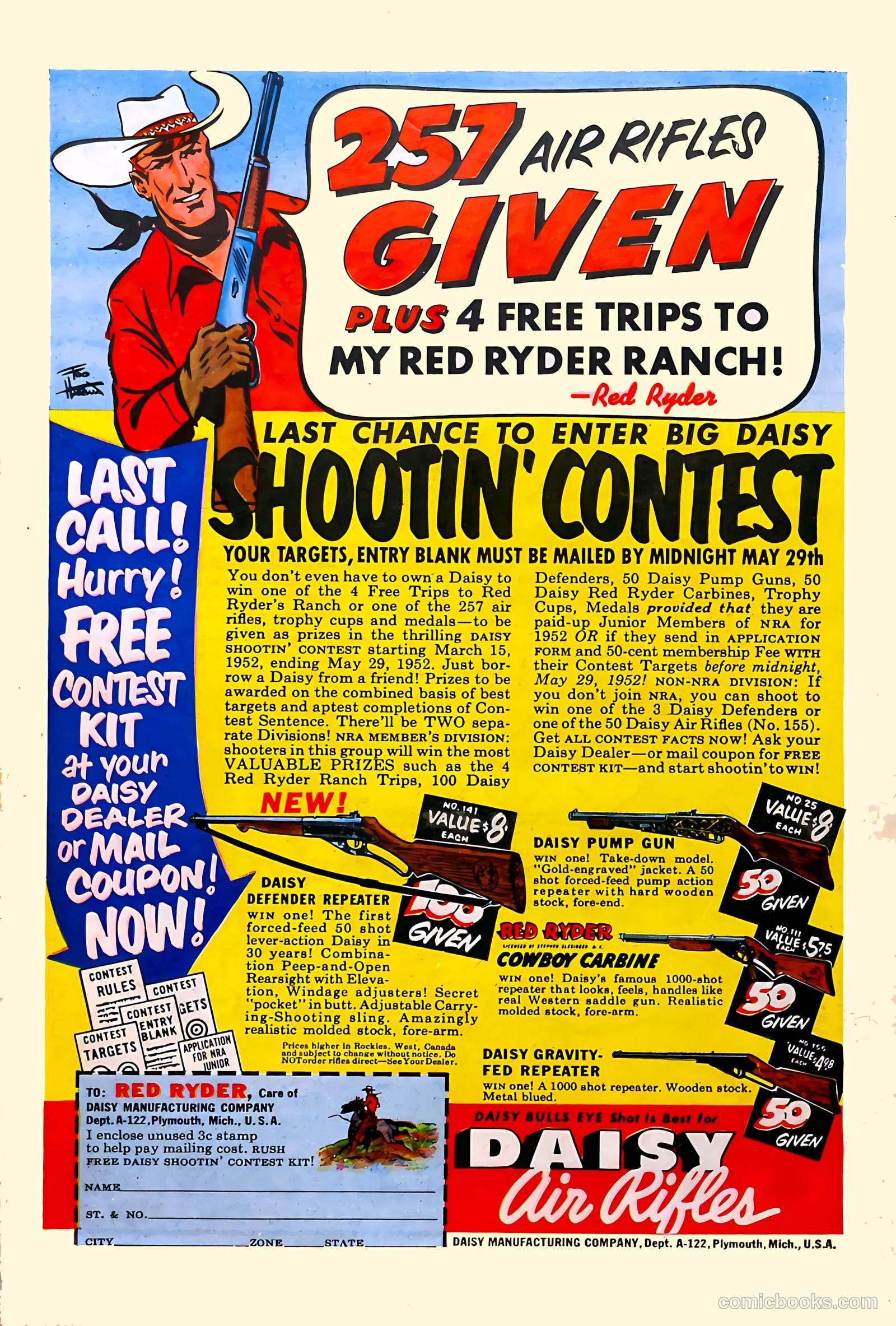 Hot Rod Comics #4 (1952) — page 37 of 37