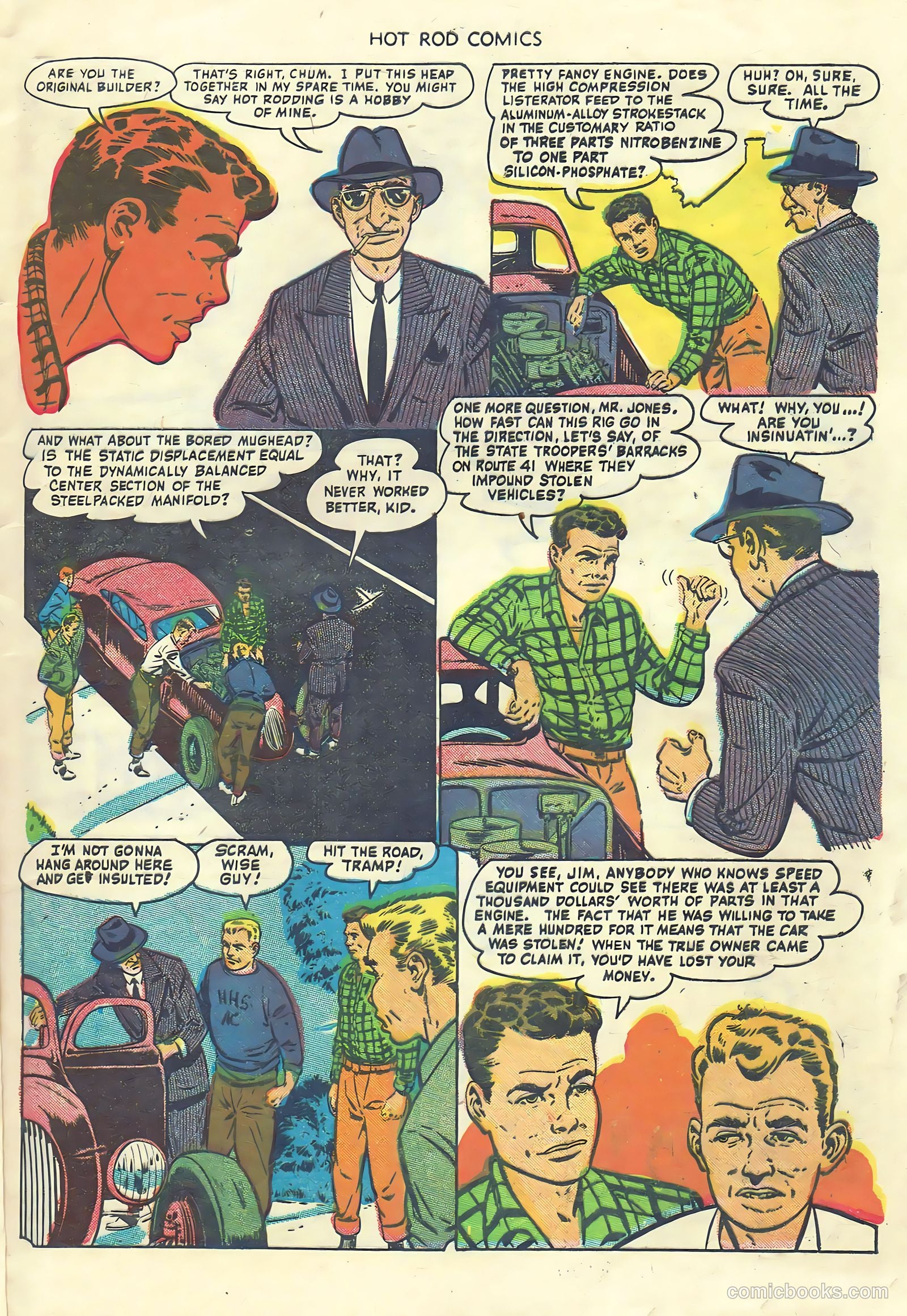 Hot Rod Comics #5 (1952) — page 5 of 35