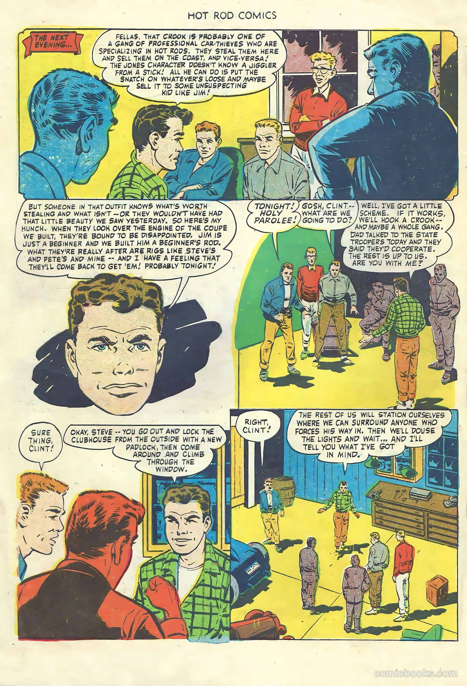 Hot Rod Comics #5 (1952) — page 10 of 35