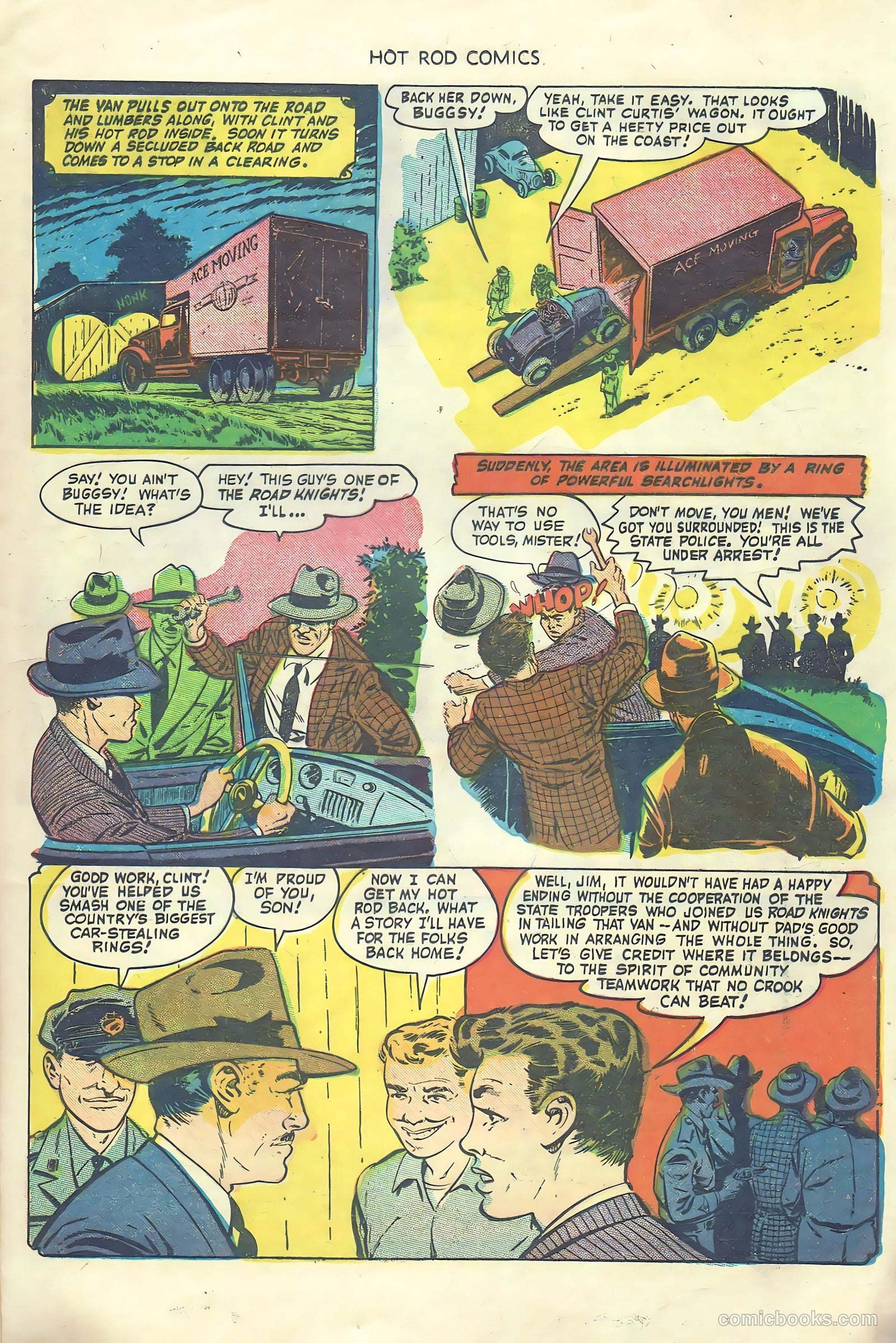 Hot Rod Comics #5 (1952) — page 13 of 35