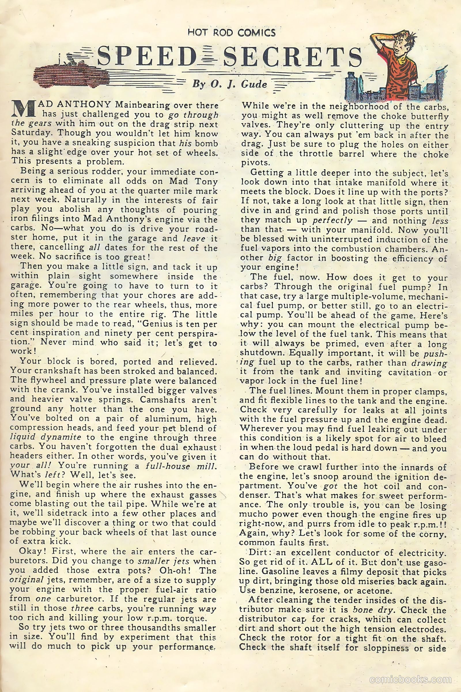 Hot Rod Comics #5 (1952) — page 15 of 35
