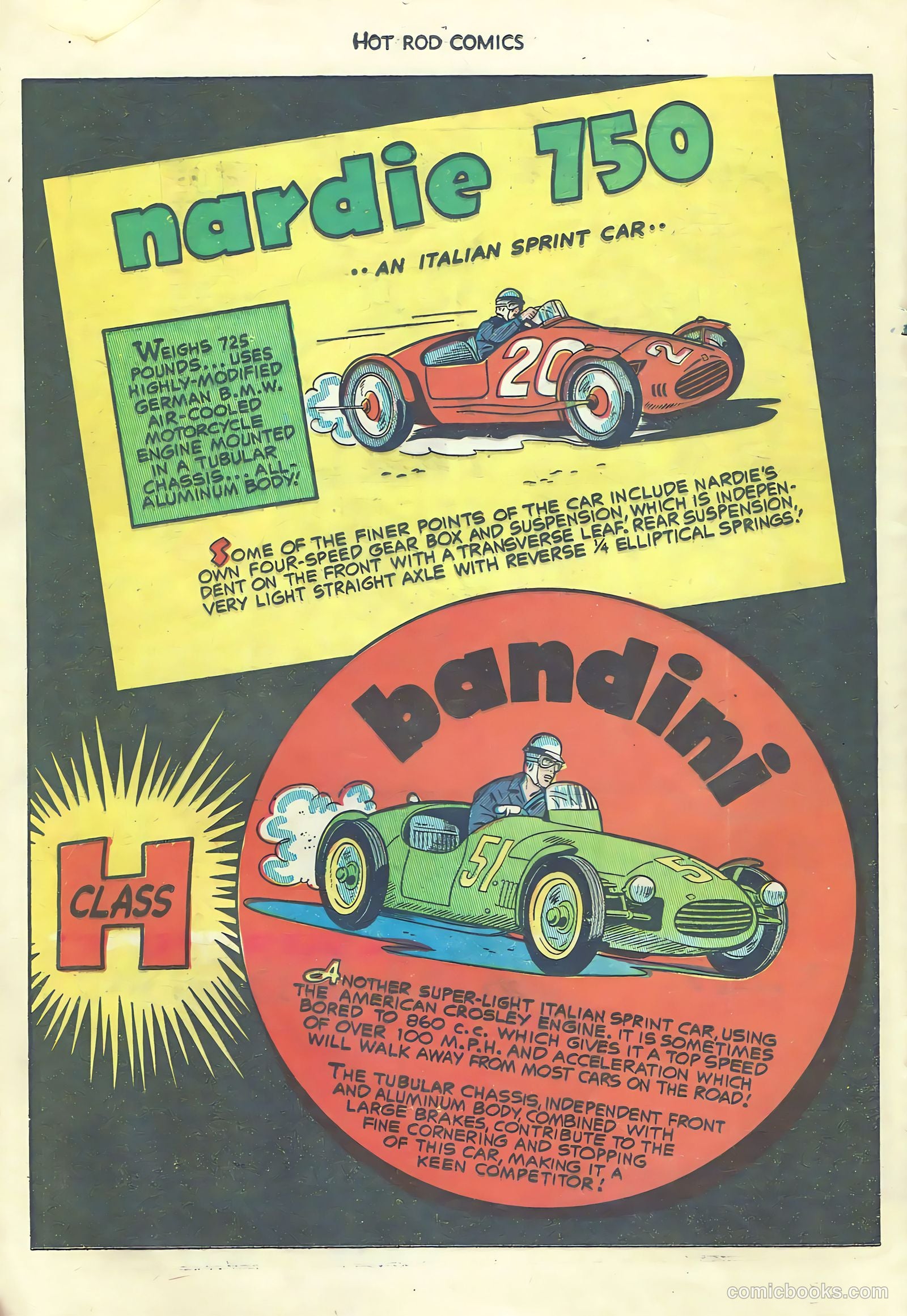 Hot Rod Comics #5 (1952) — page 19 of 35