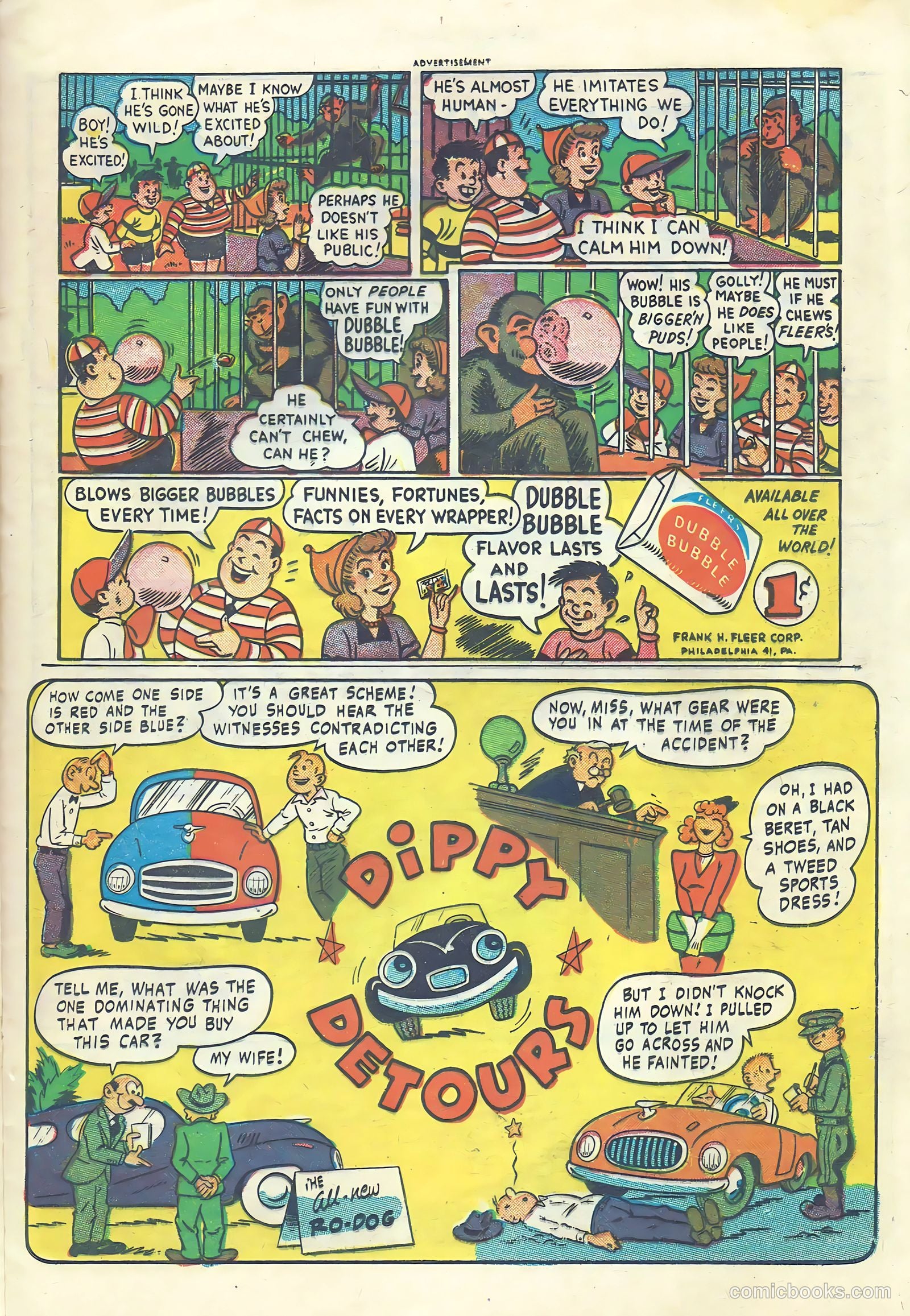 Hot Rod Comics #5 (1952) — page 20 of 35