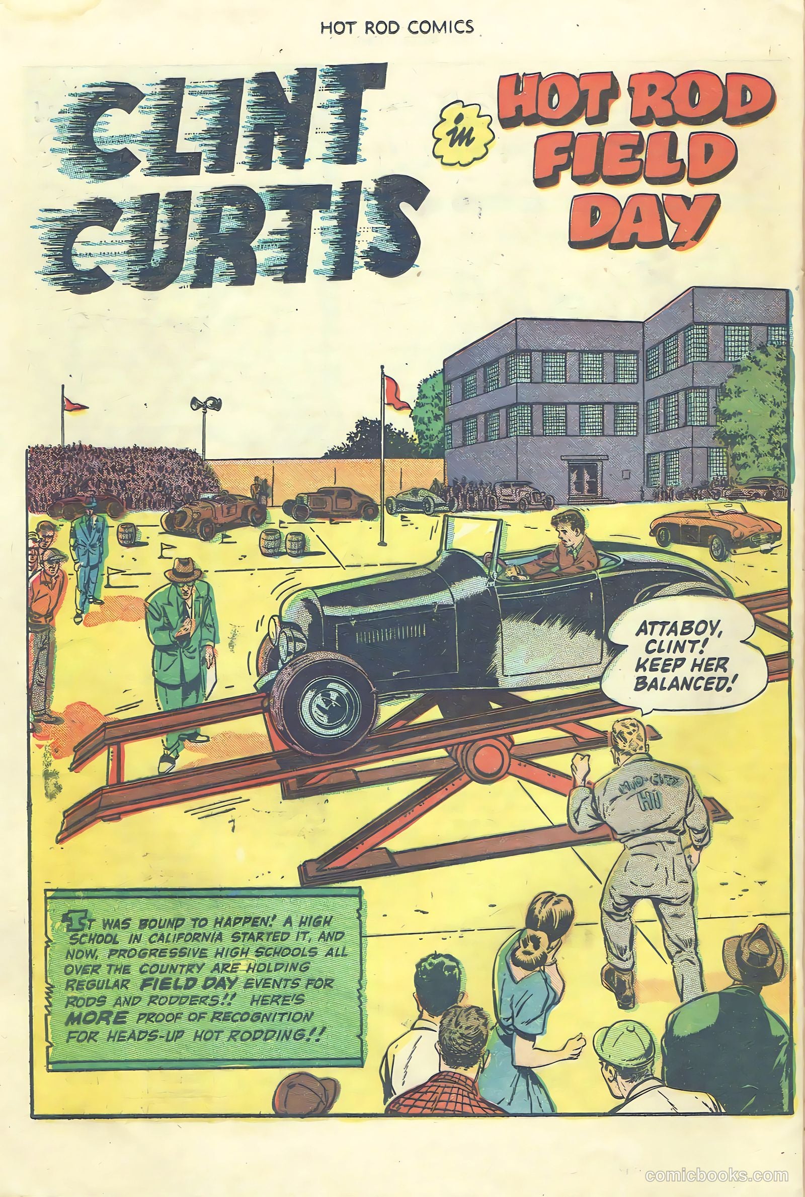 Hot Rod Comics #5 (1952) — page 23 of 35