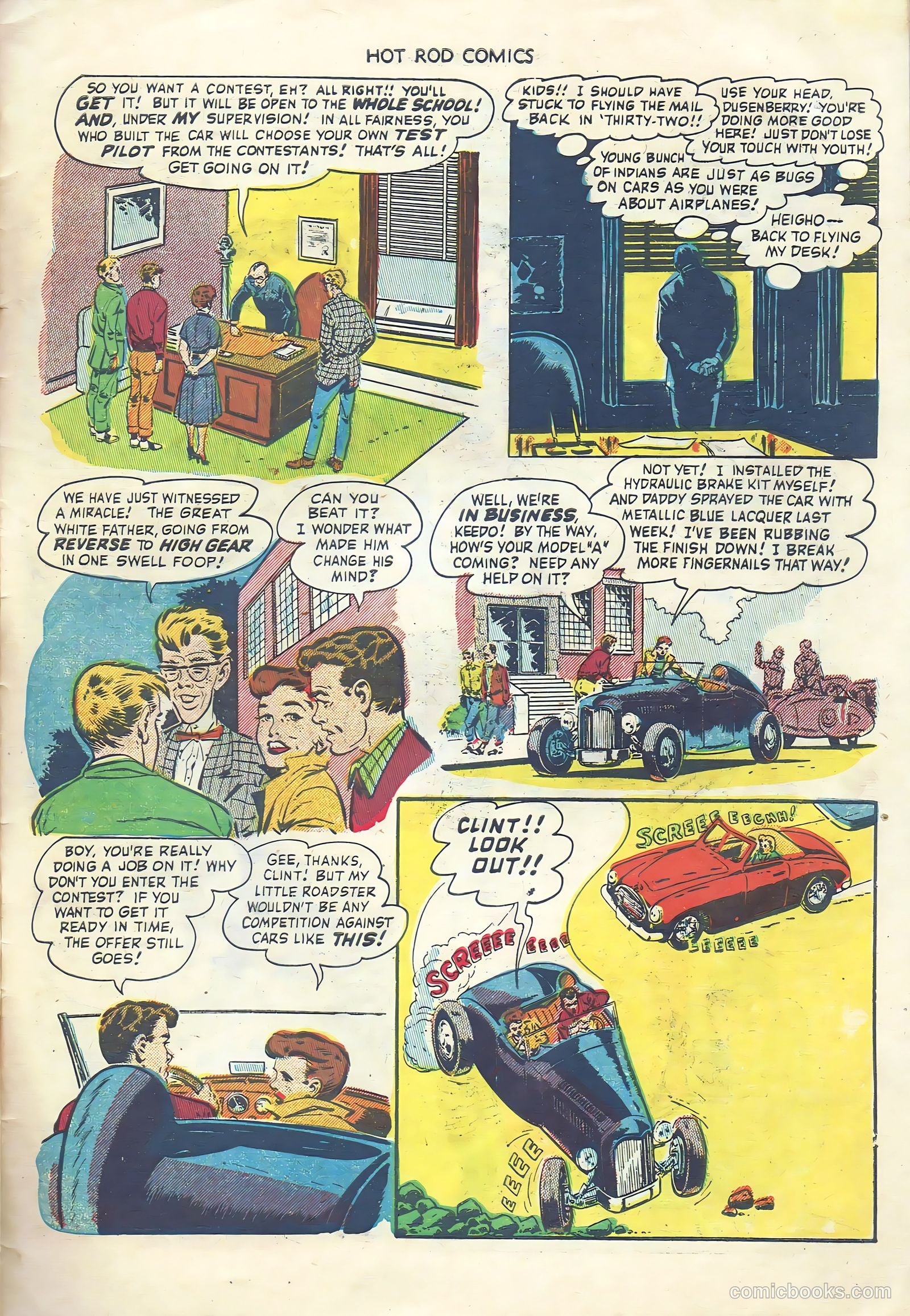 Hot Rod Comics #5 (1952) — page 26 of 35