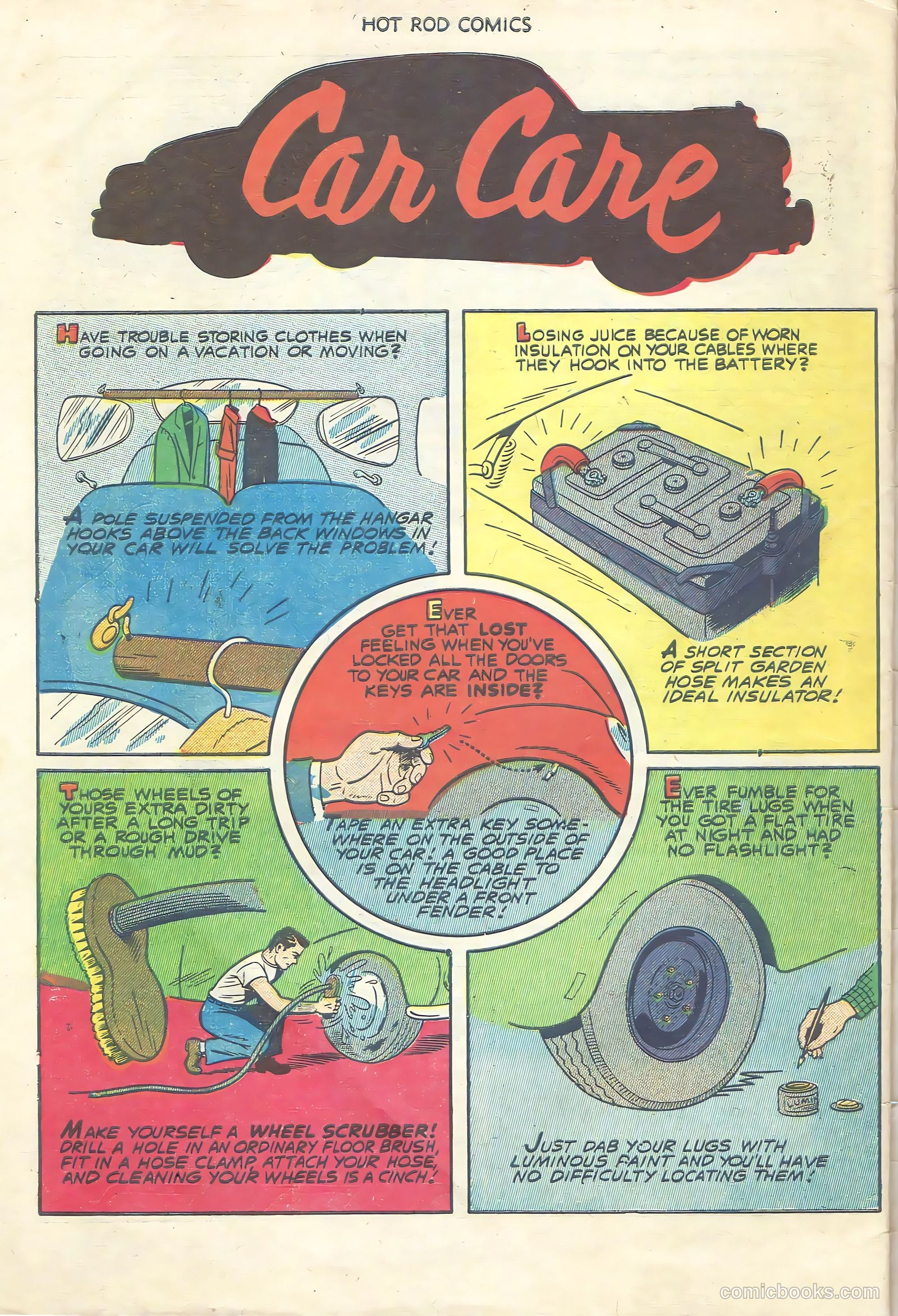 Hot Rod Comics #5 (1952) — page 33 of 35