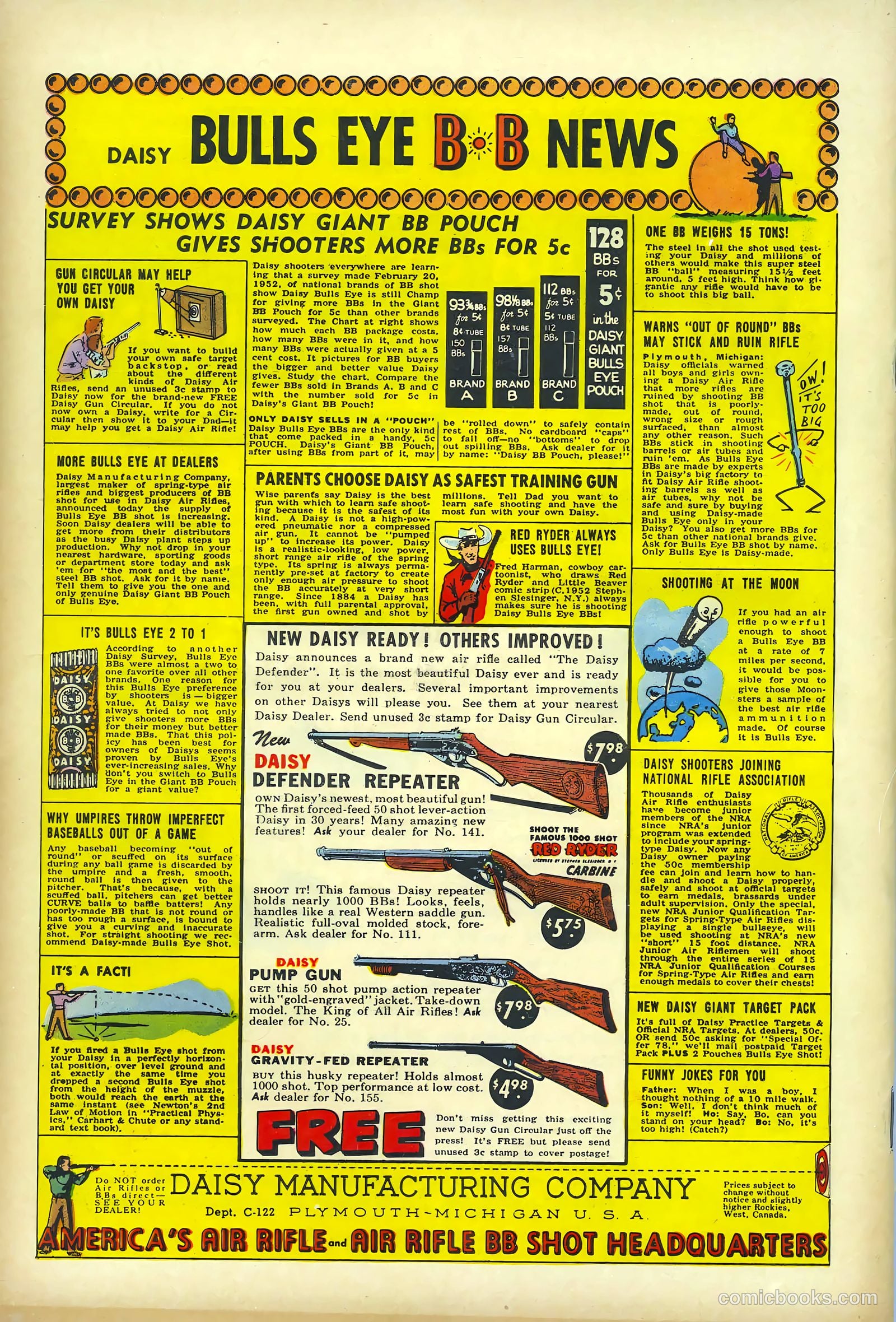 Hot Rod Comics #5 (1952) — page 35 of 35