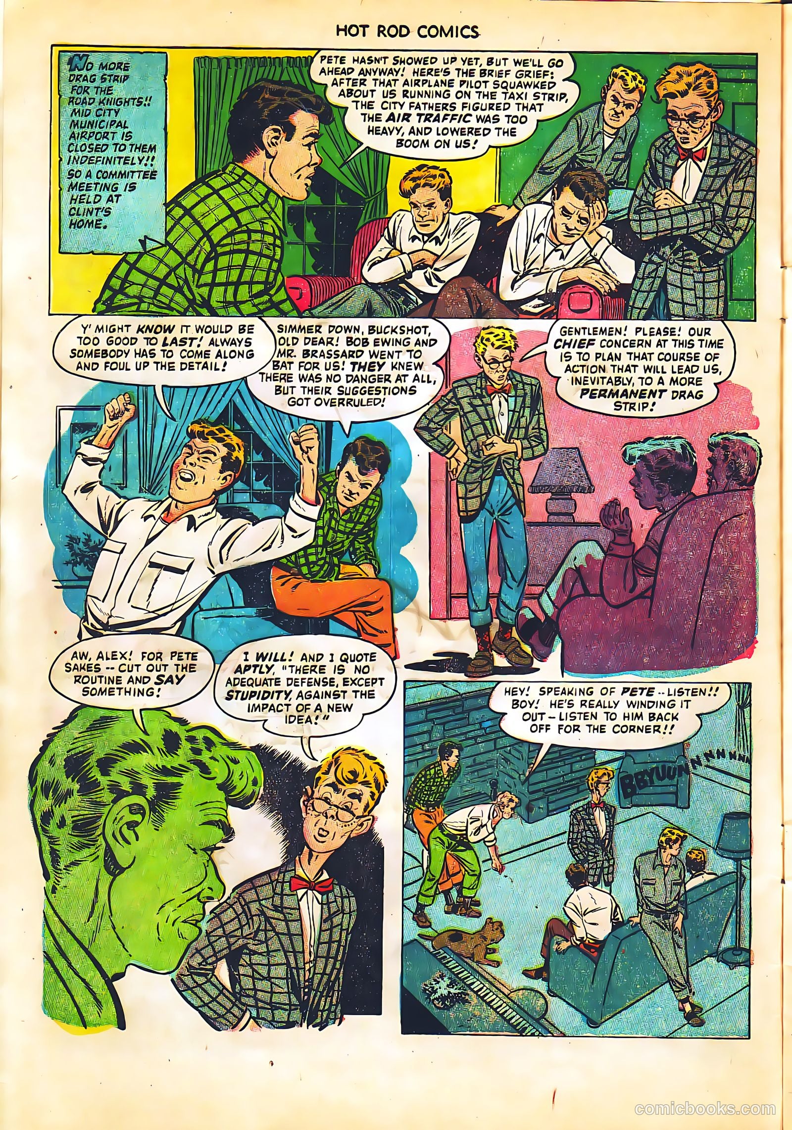Hot Rod Comics #6 (1952) — page 4 of 37