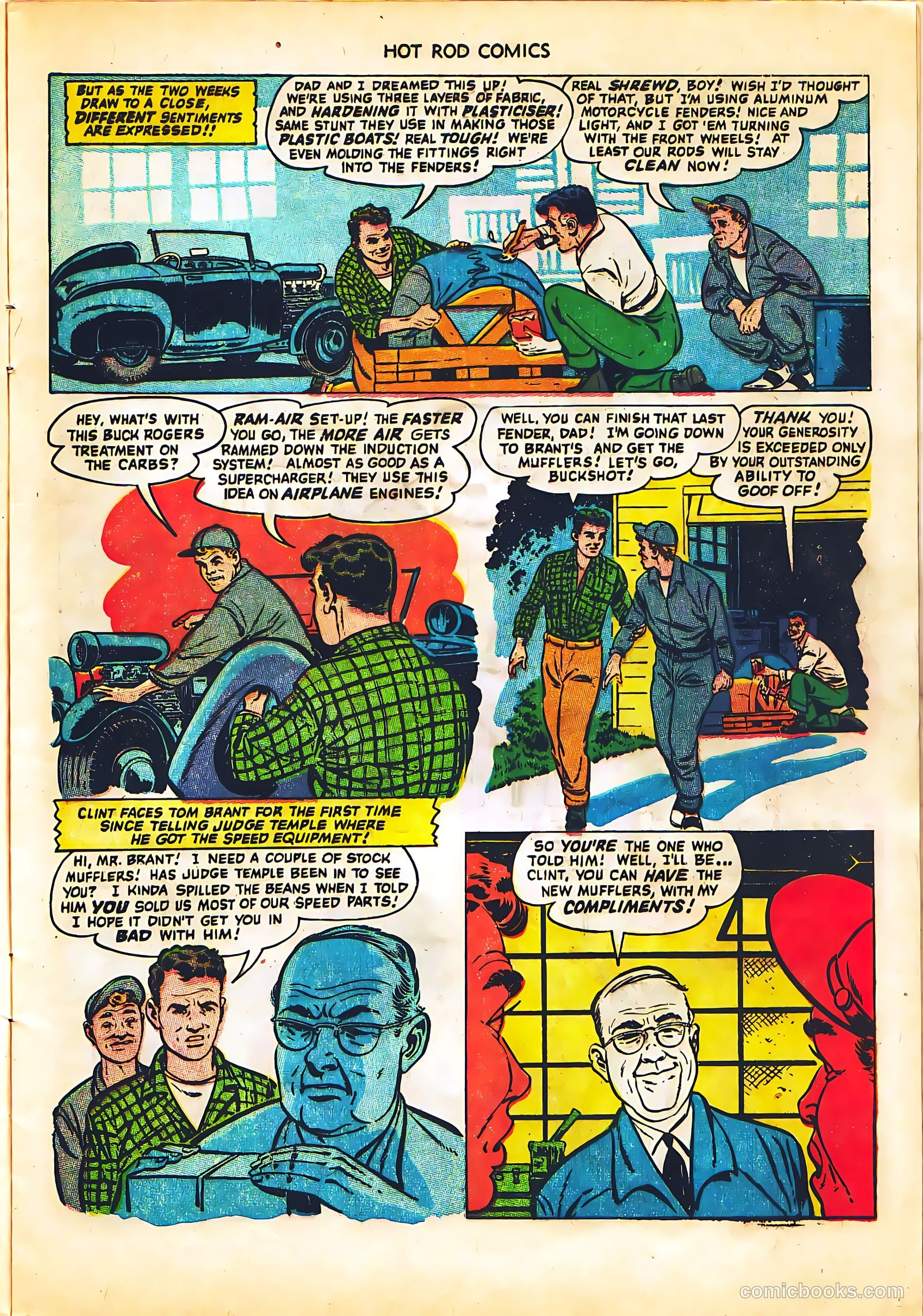 Hot Rod Comics #6 (1952) — page 9 of 37