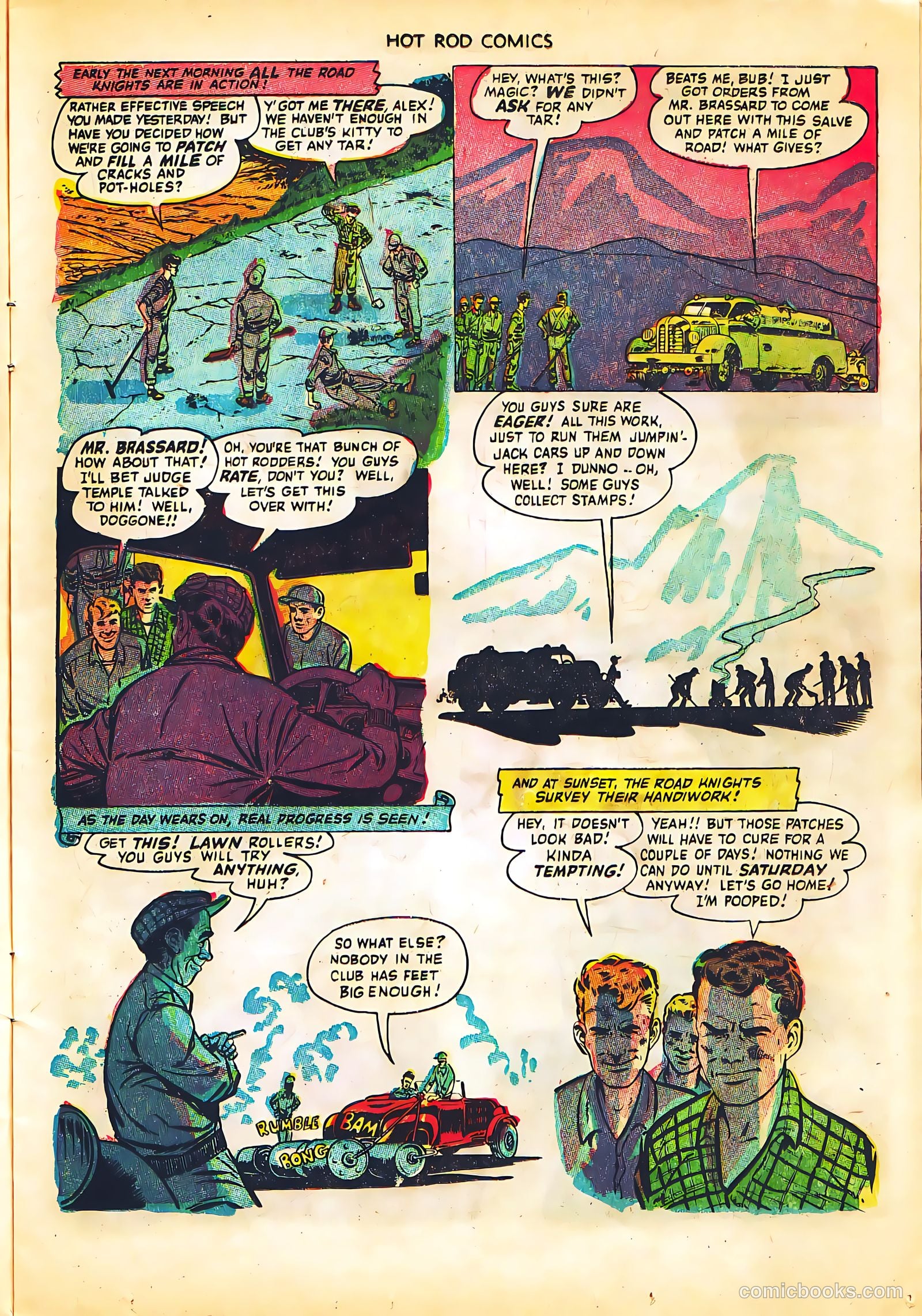 Hot Rod Comics #6 (1952) — page 11 of 37