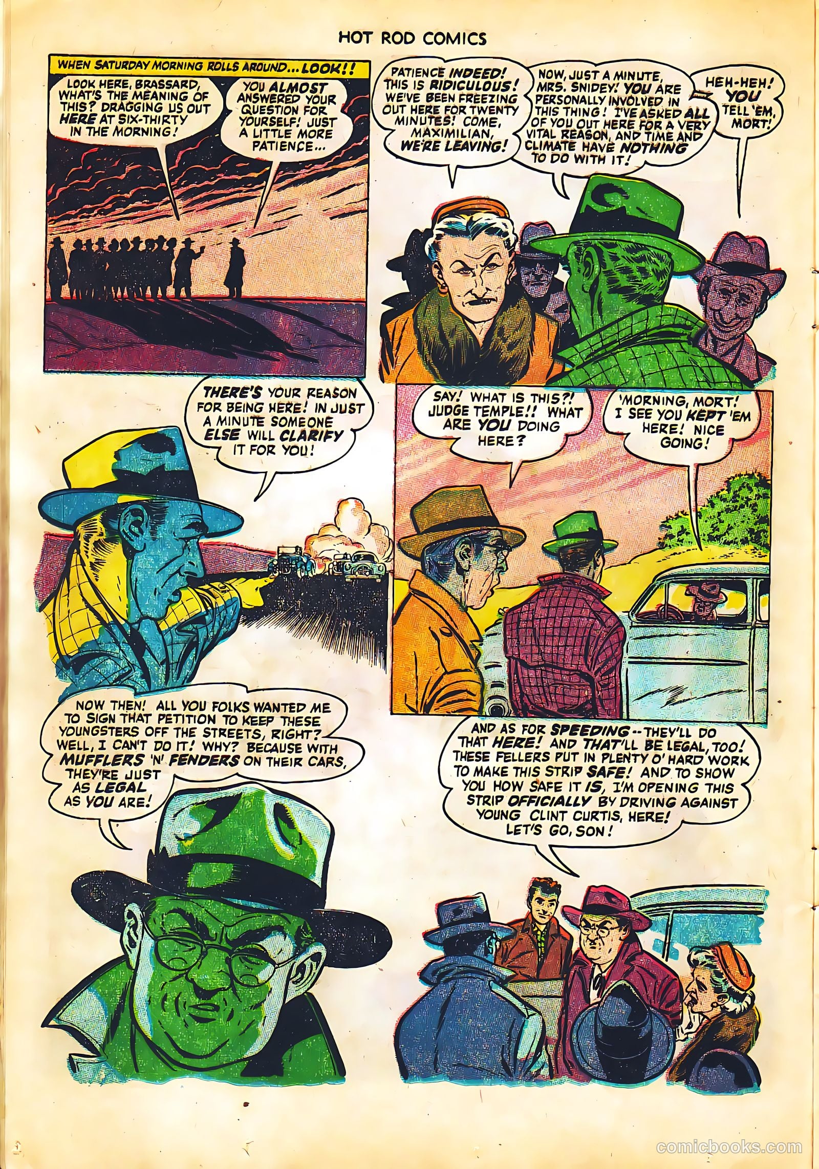 Hot Rod Comics #6 (1952) — page 12 of 37