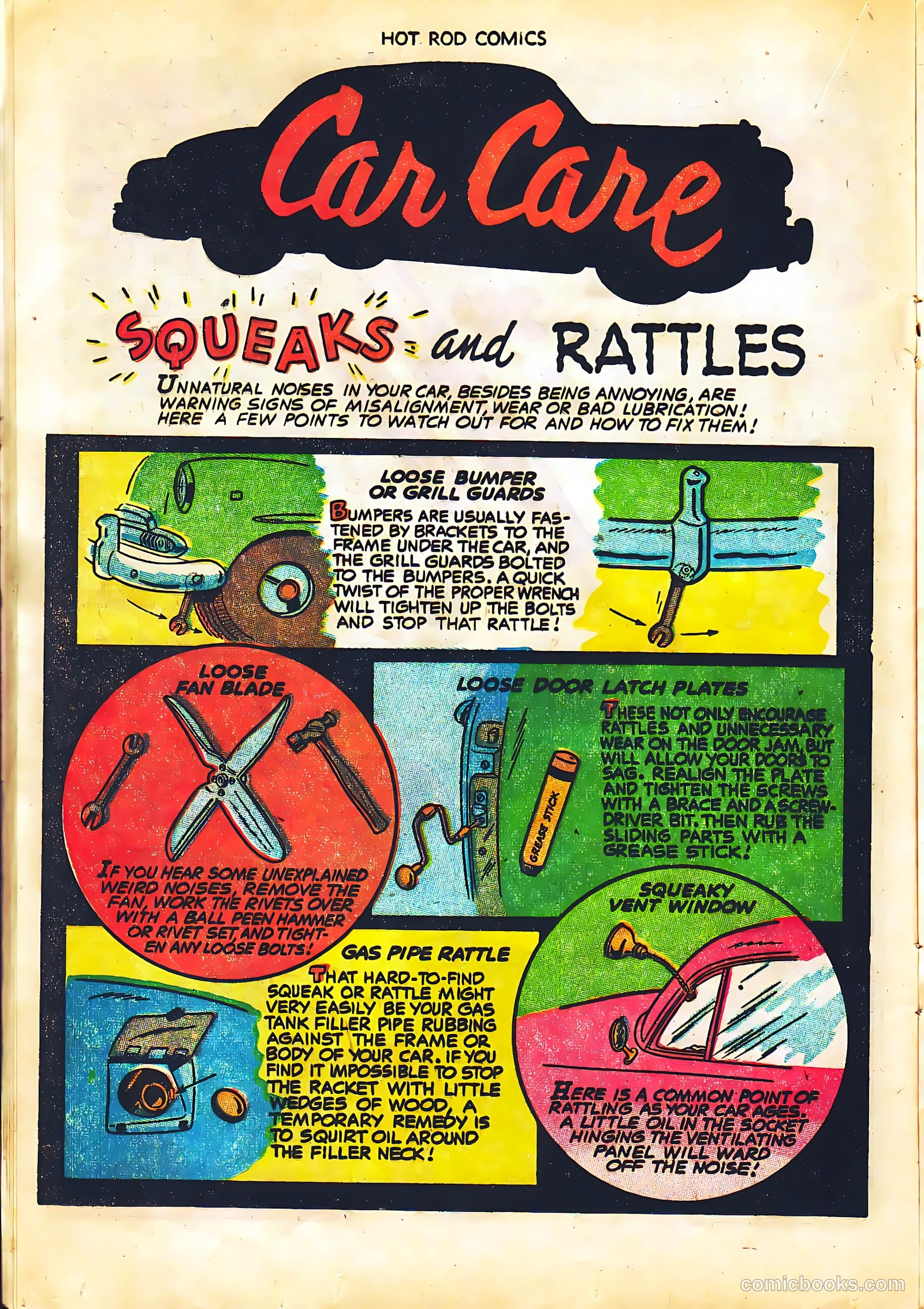 Hot Rod Comics #6 (1952) — page 16 of 37