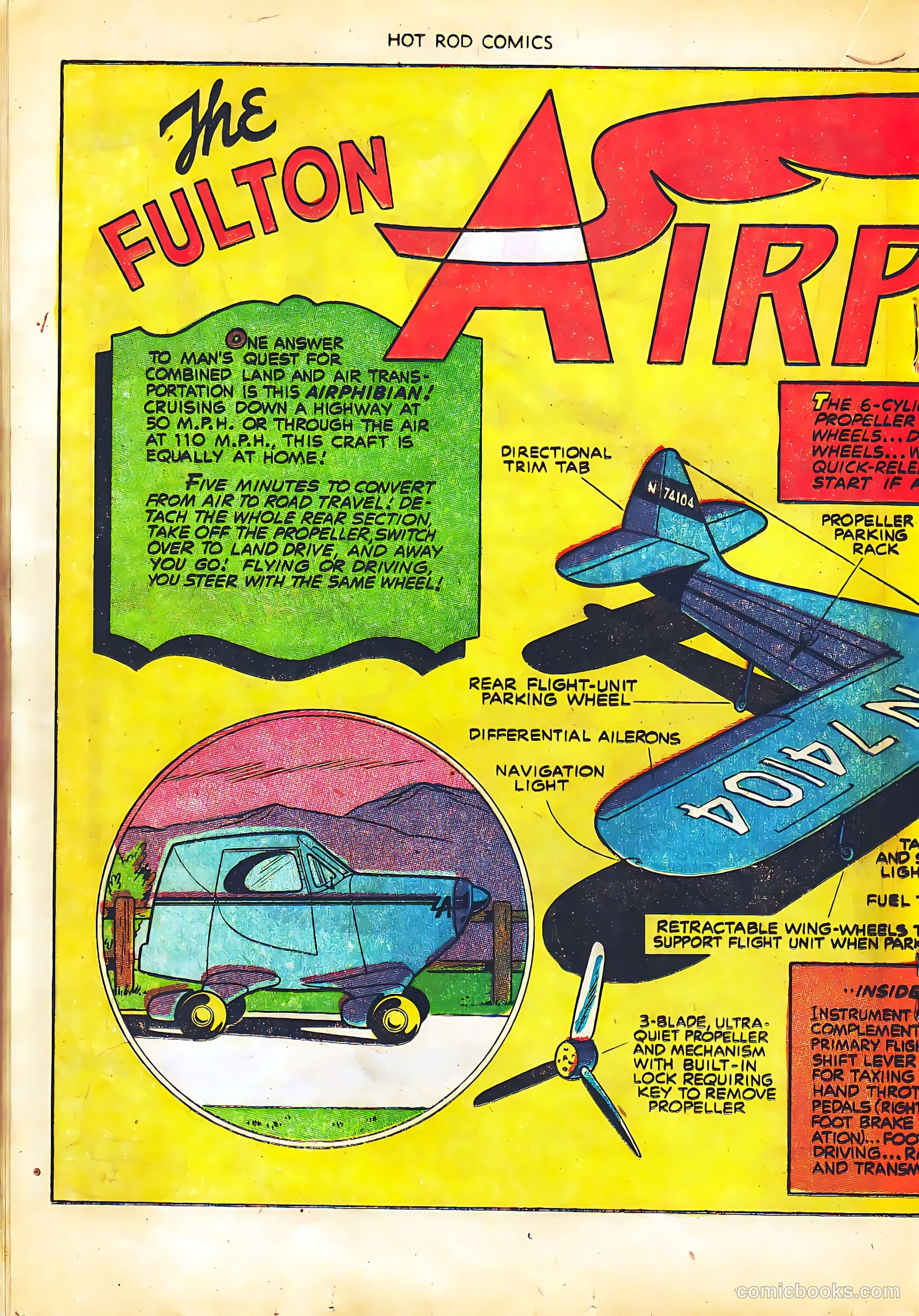 Hot Rod Comics #6 (1952) — page 18 of 37