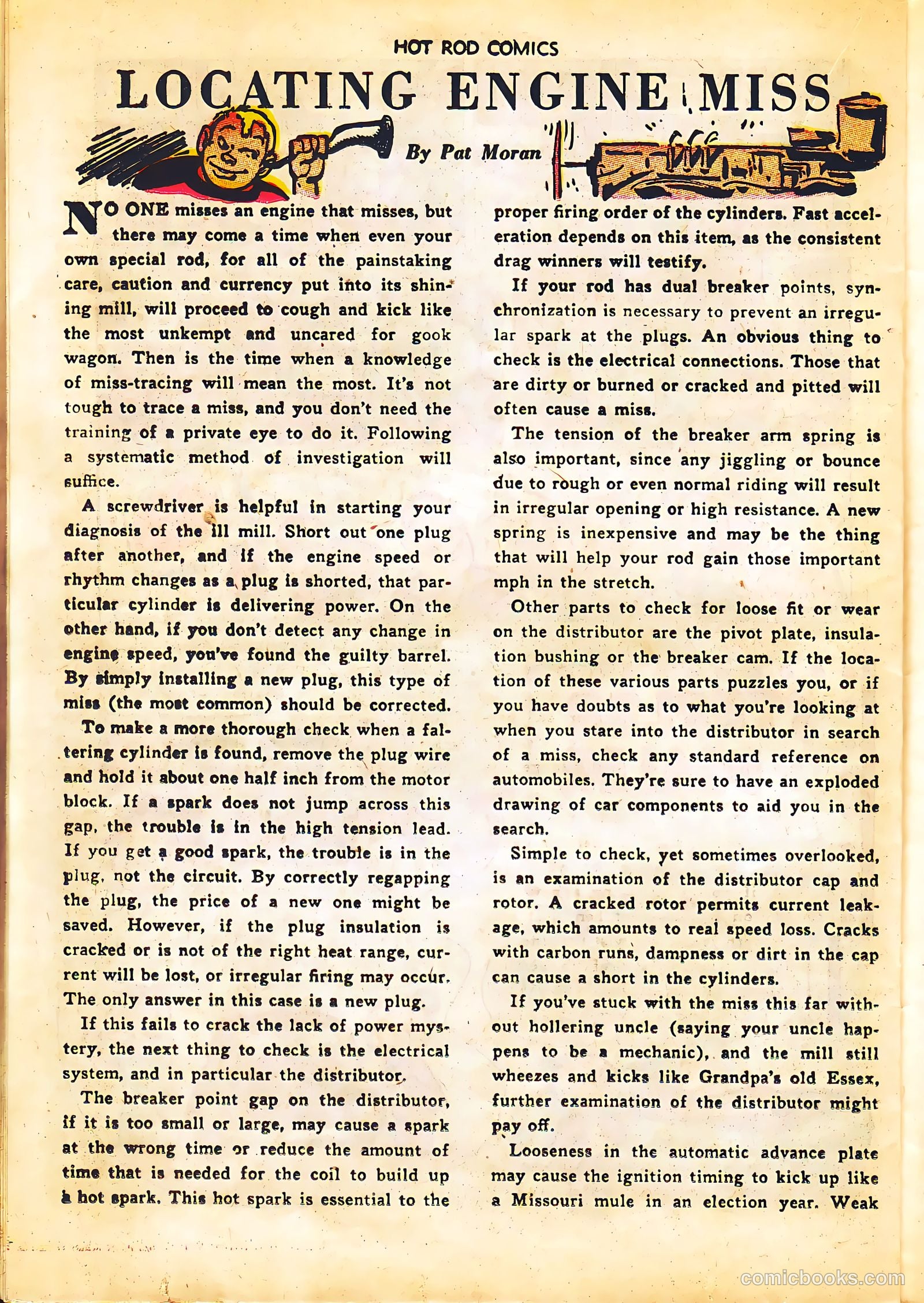 Hot Rod Comics #6 (1952) — page 23 of 37