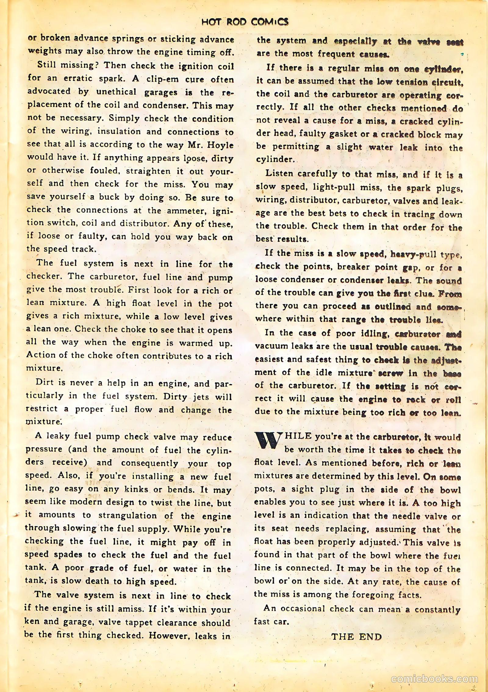 Hot Rod Comics #6 (1952) — page 24 of 37