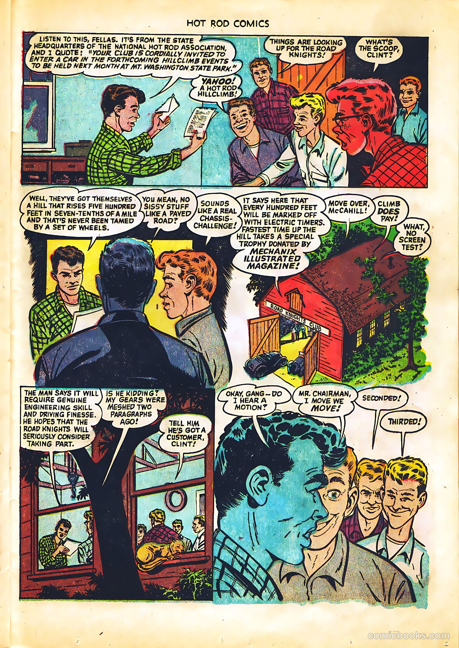 Hot Rod Comics #6 (1952) — page 26 of 37