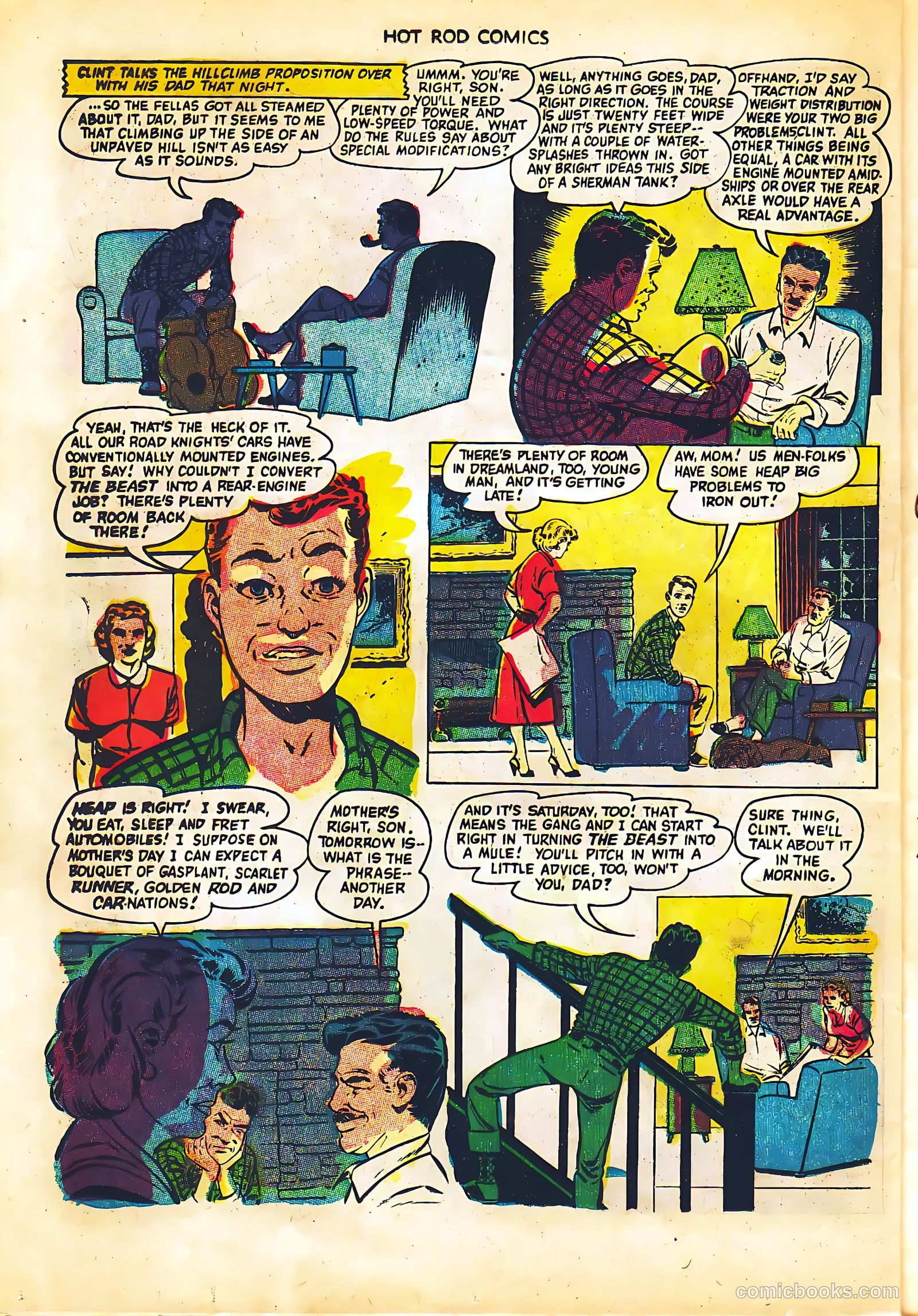 Hot Rod Comics #6 (1952) — page 27 of 37