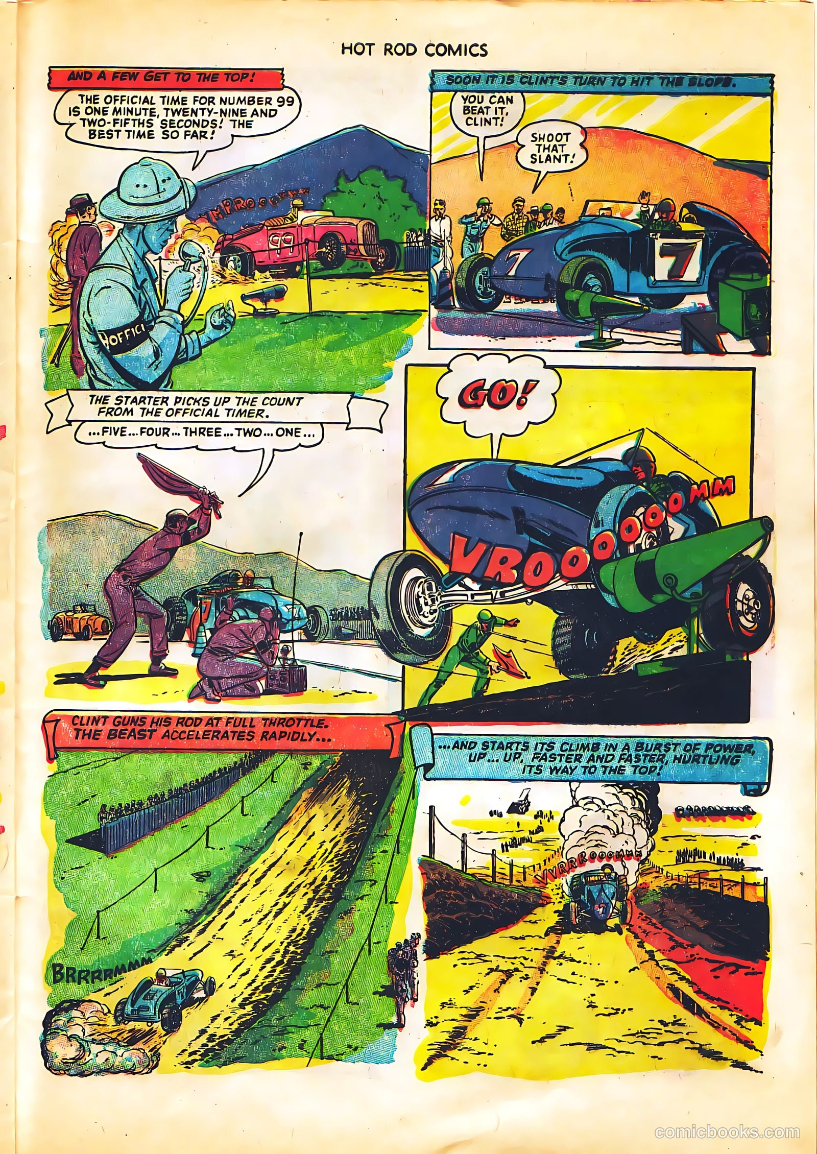 Hot Rod Comics #6 (1952) — page 30 of 37