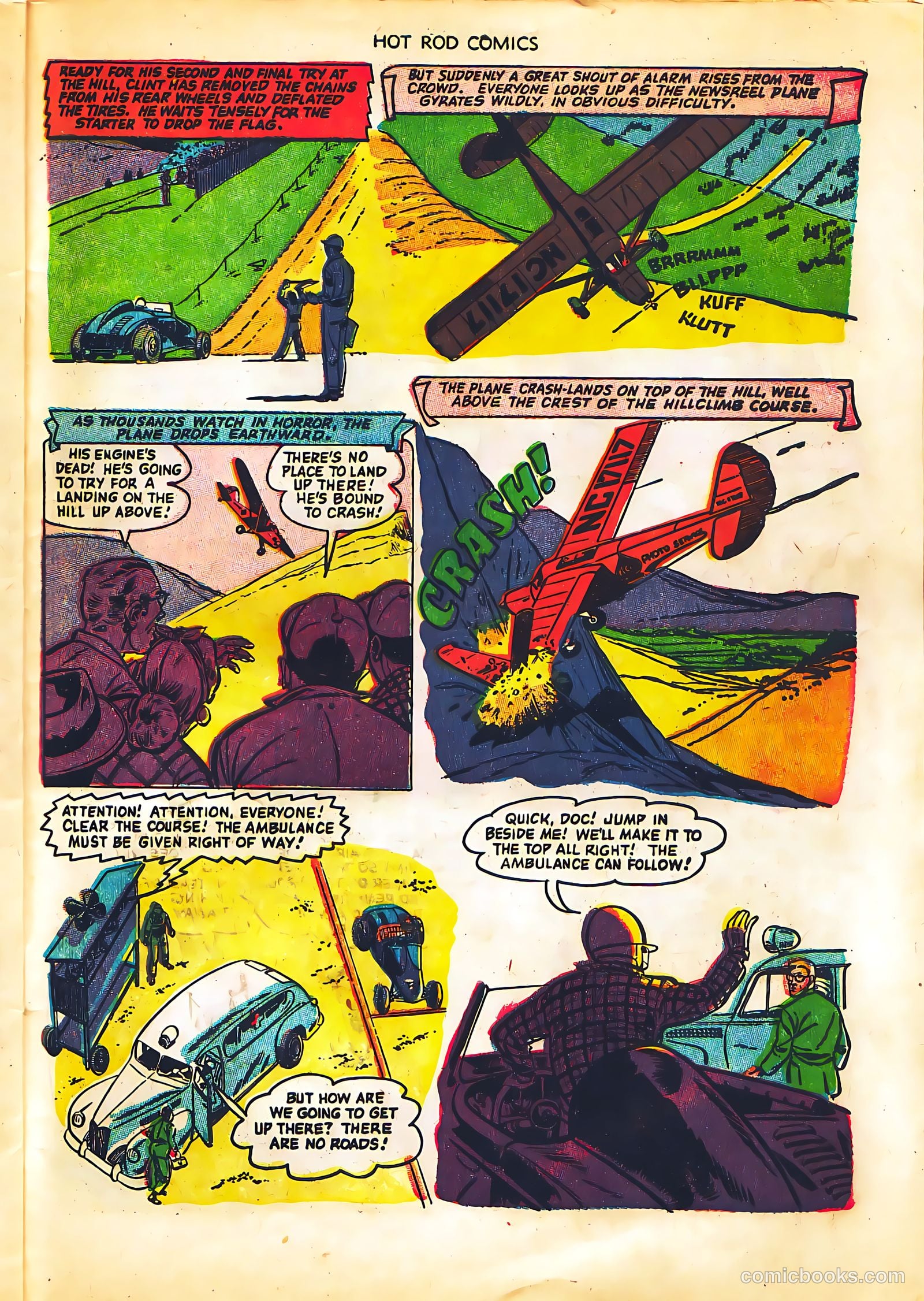 Hot Rod Comics #6 (1952) — page 32 of 37