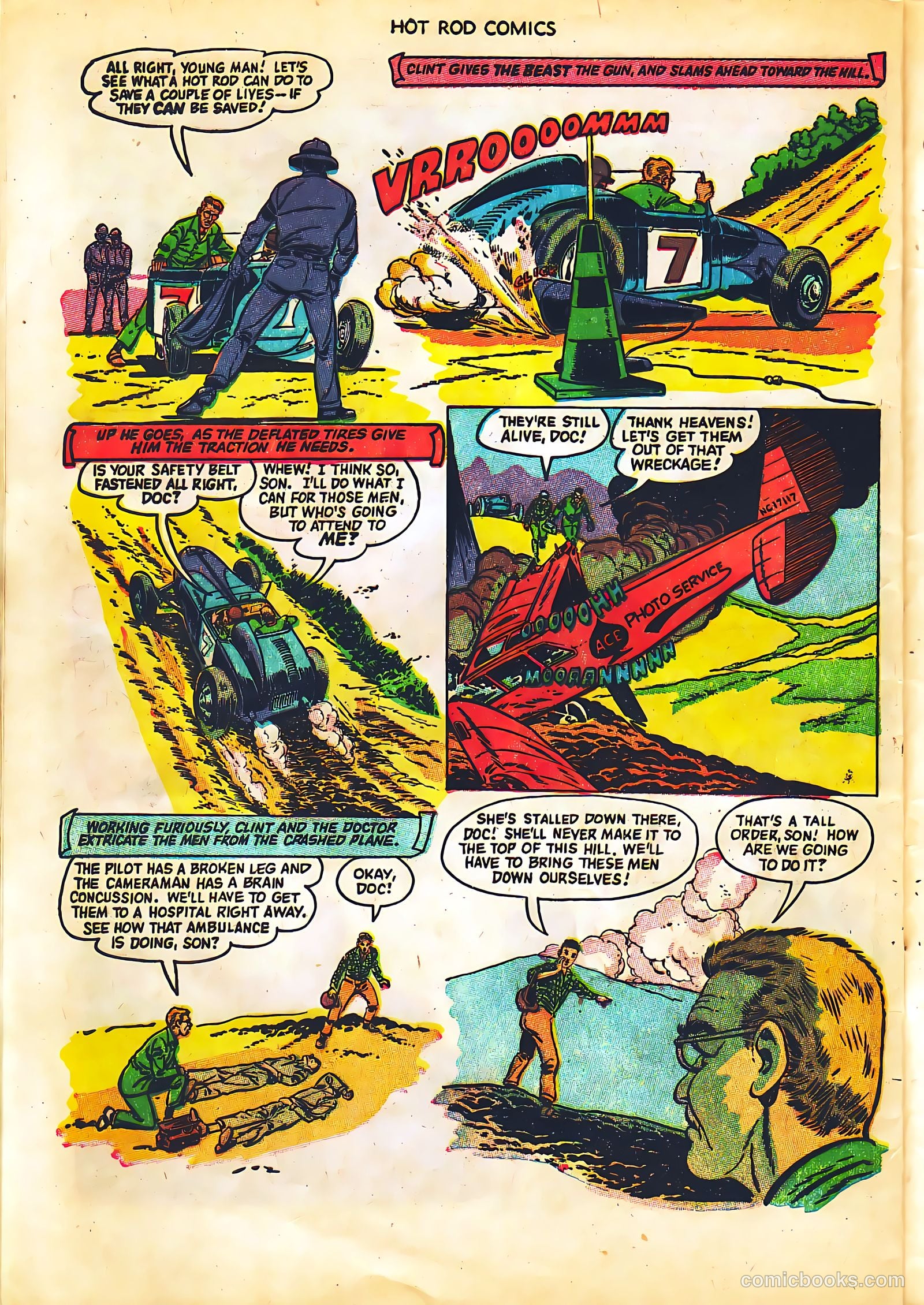 Hot Rod Comics #6 (1952) — page 33 of 37