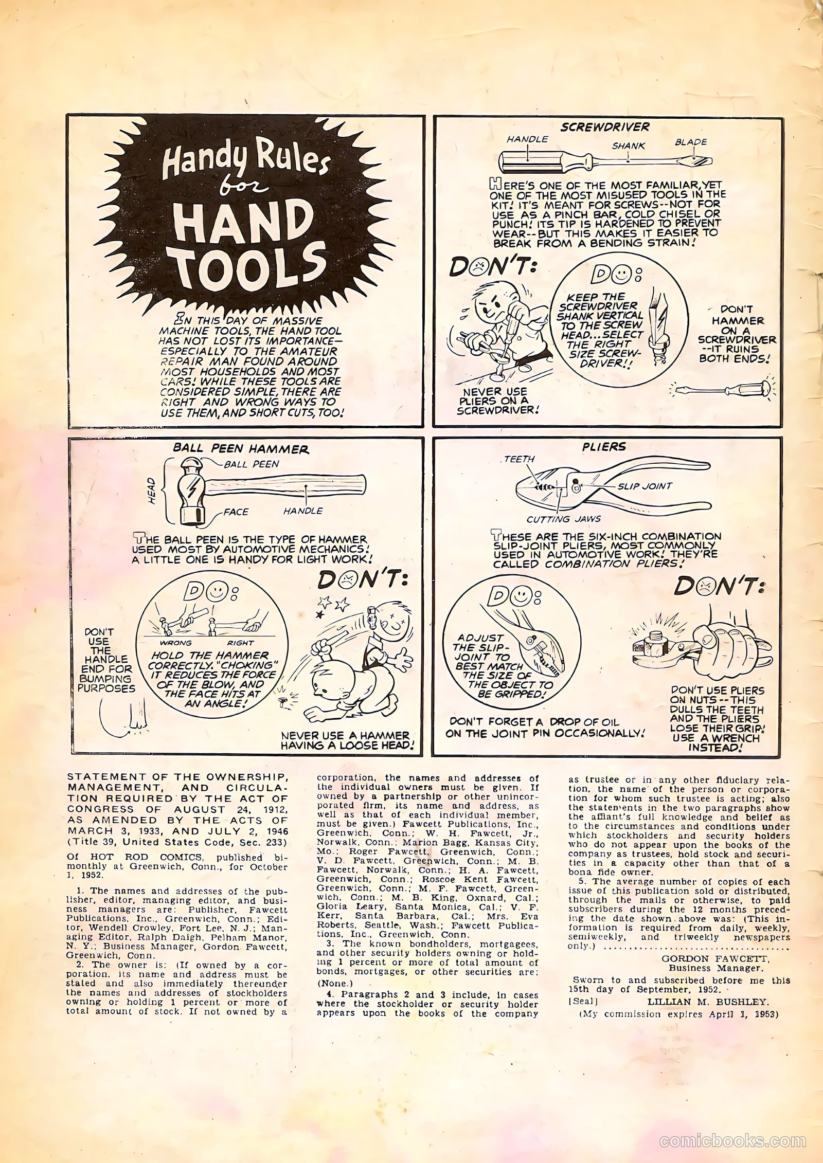 Hot Rod Comics #7 (1953) — page 2 of 36