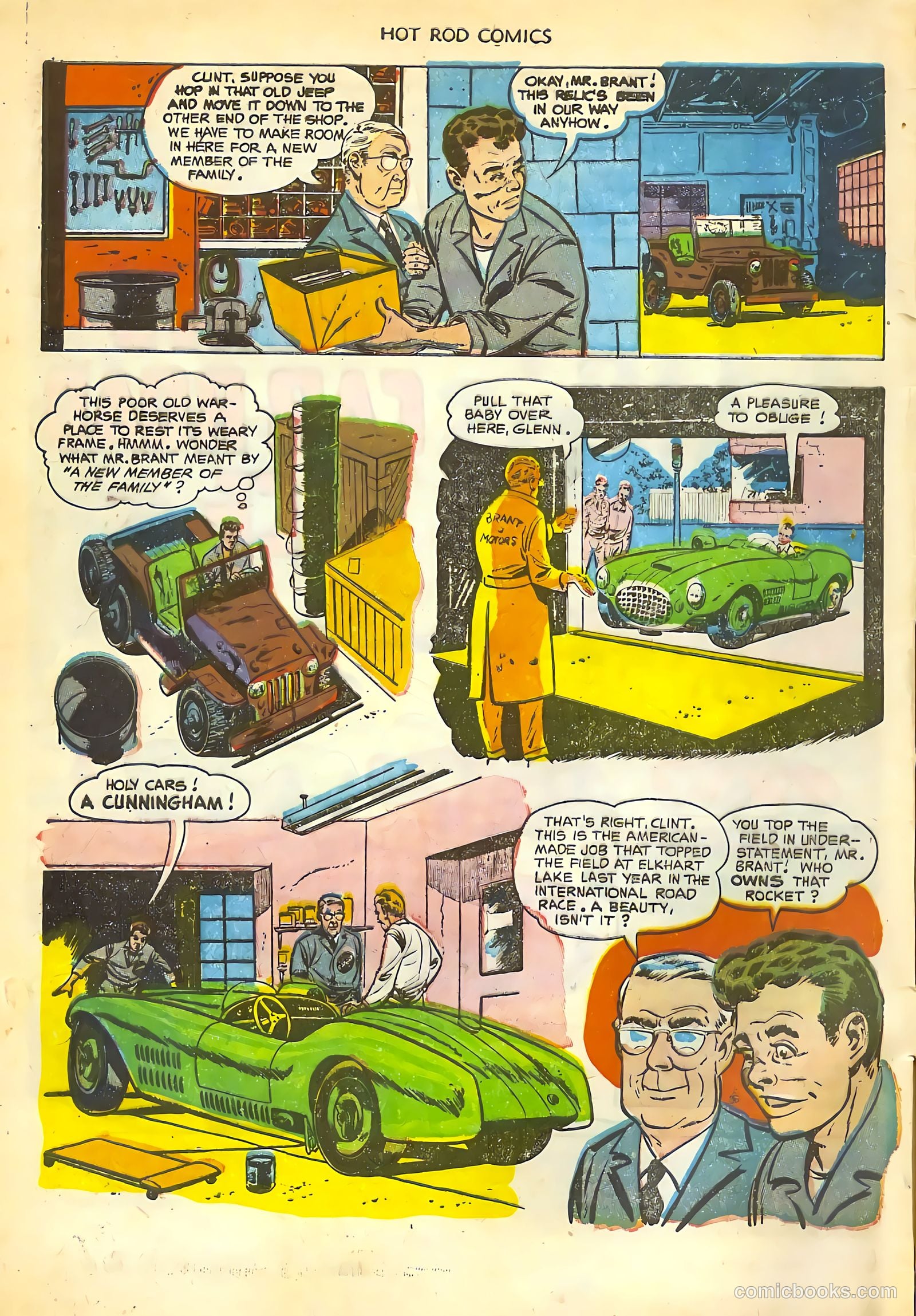 Hot Rod Comics #7 (1953) — page 4 of 36