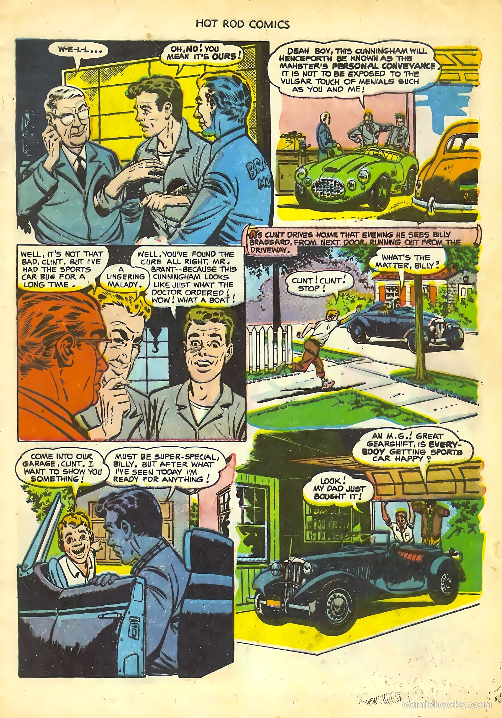Hot Rod Comics #7 (1953) — page 5 of 36