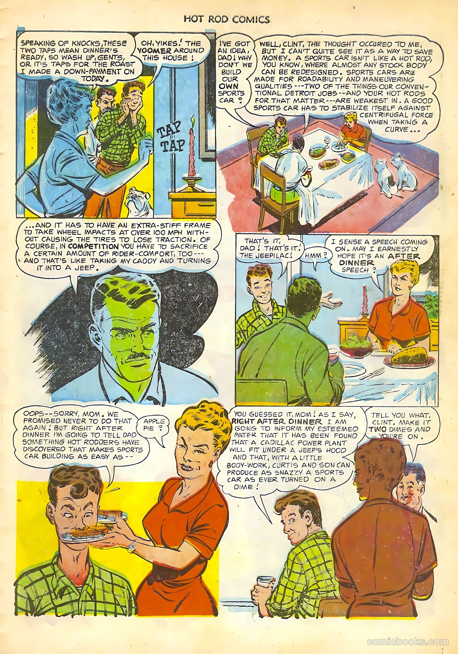 Hot Rod Comics #7 (1953) — page 7 of 36