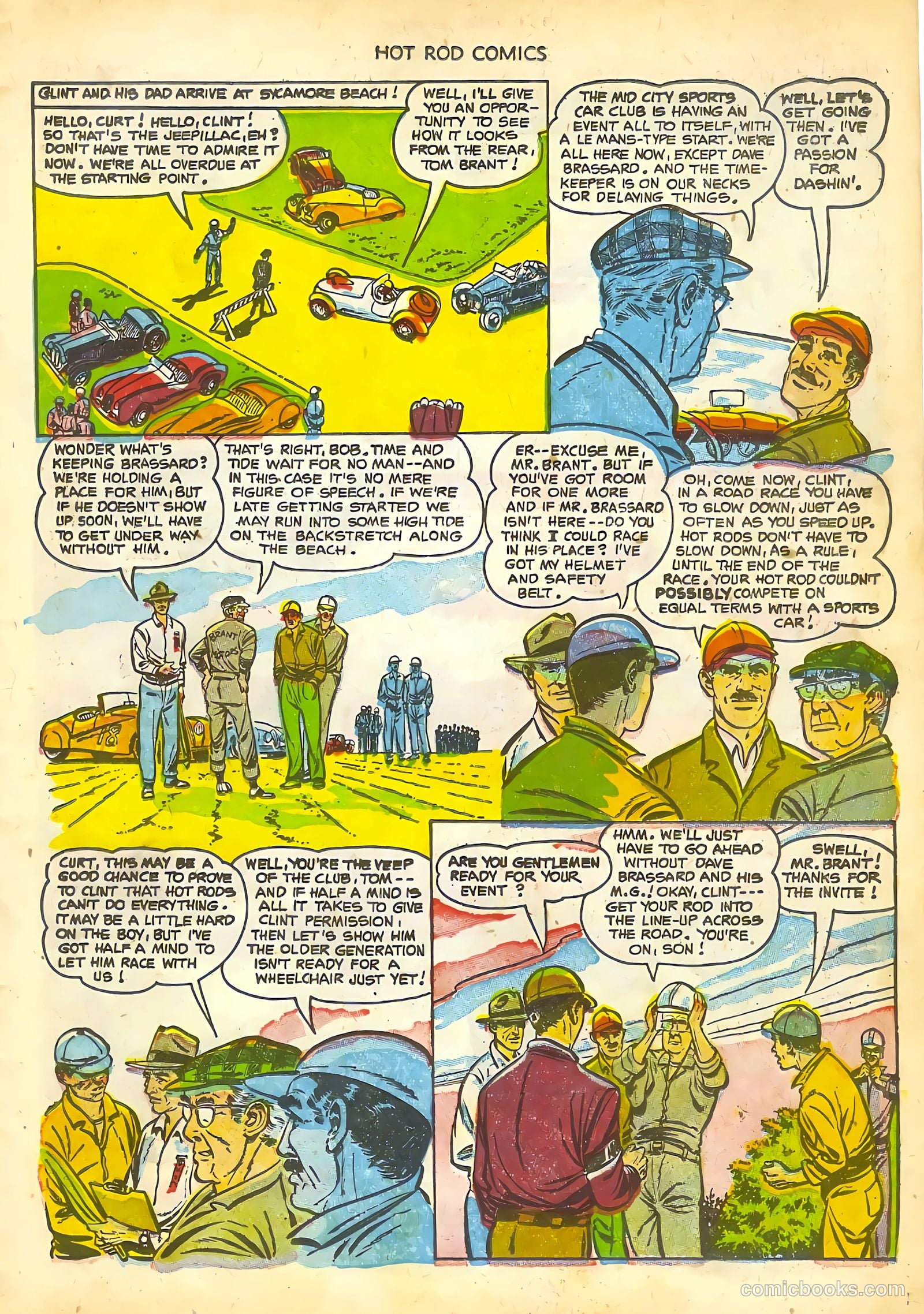 Hot Rod Comics #7 (1953) — page 11 of 36