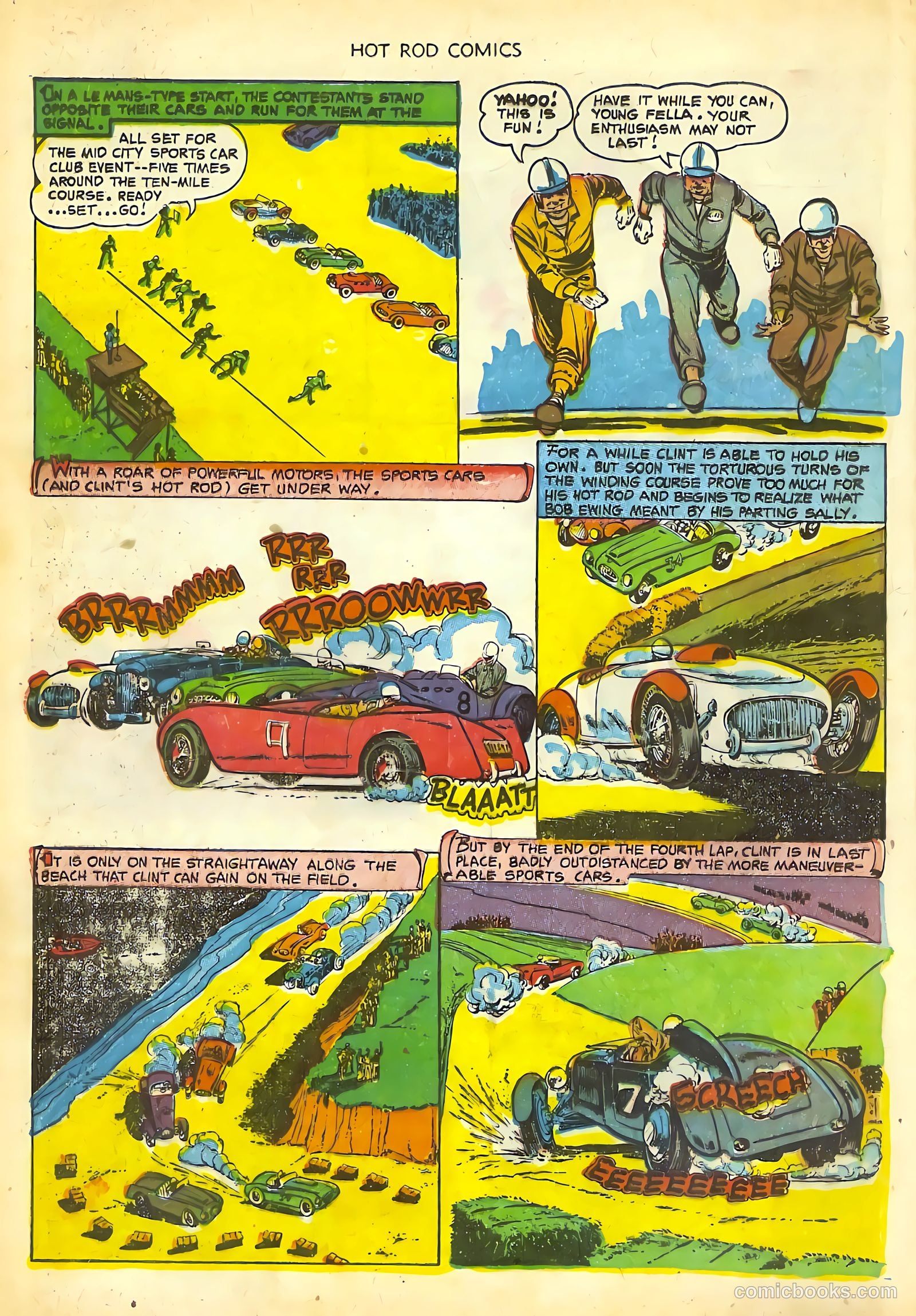 Hot Rod Comics #7 (1953) — page 12 of 36