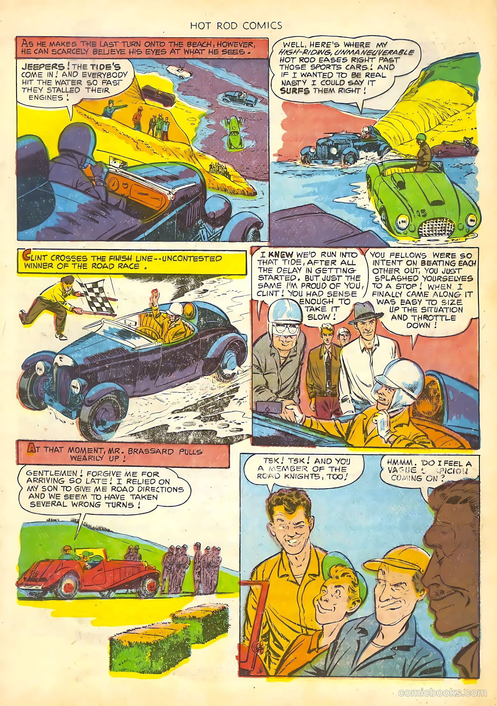 Hot Rod Comics #7 (1953) — page 13 of 36
