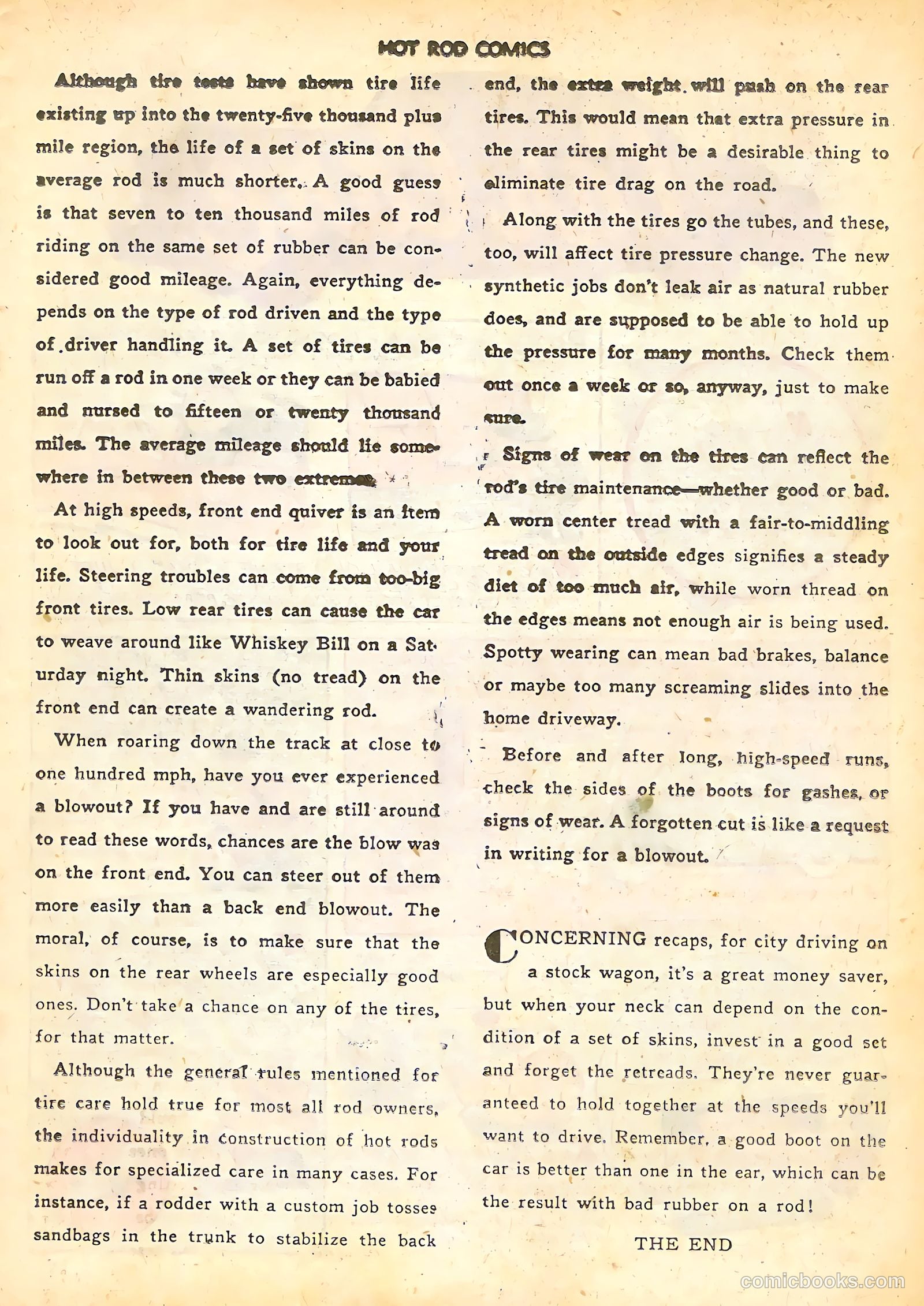 Hot Rod Comics #7 (1953) — page 15 of 36