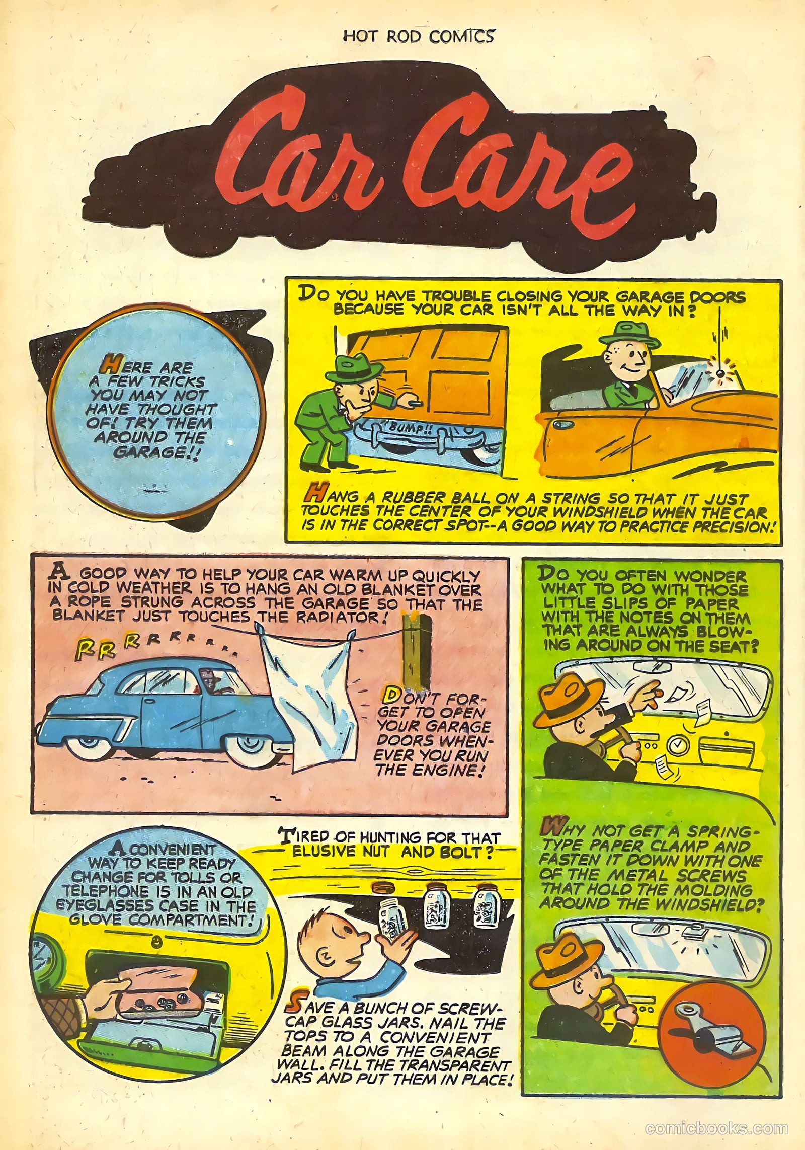 Hot Rod Comics #7 (1953) — page 16 of 36