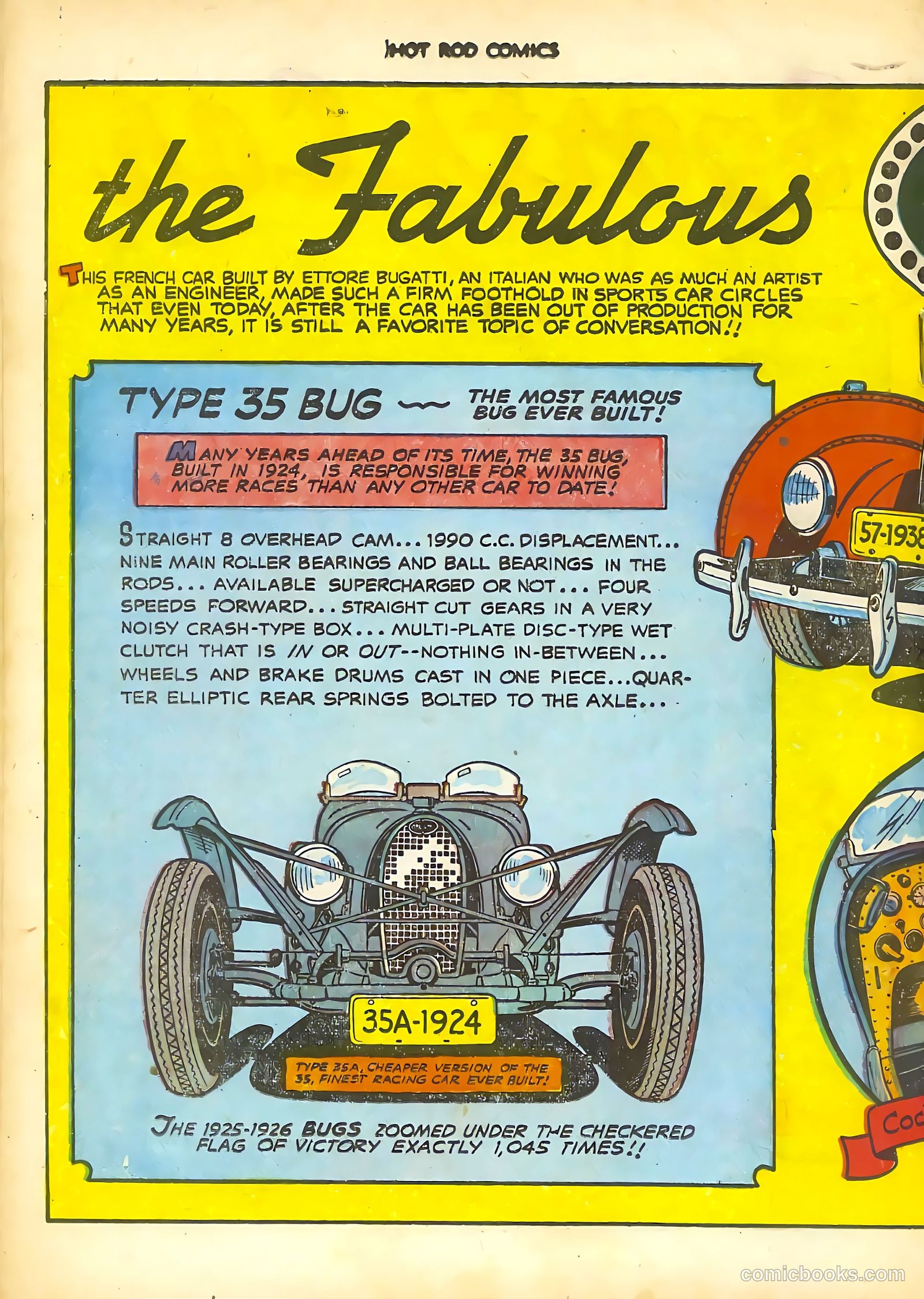 Hot Rod Comics #7 (1953) — page 18 of 36