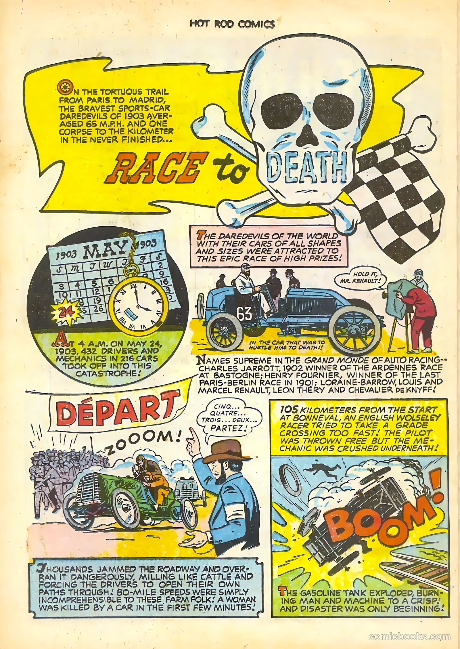 Hot Rod Comics #7 (1953) — page 22 of 36