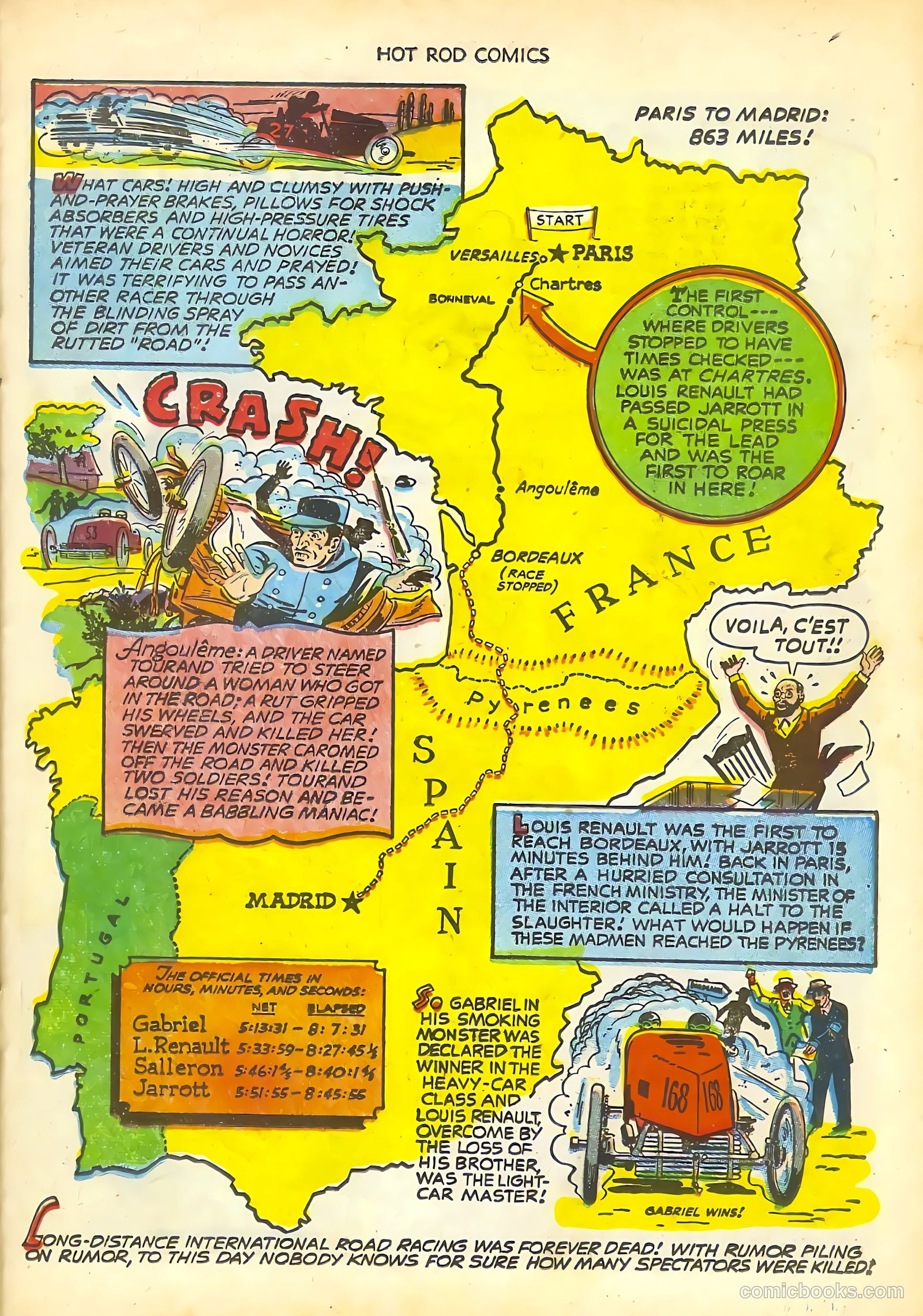 Hot Rod Comics #7 (1953) — page 23 of 36