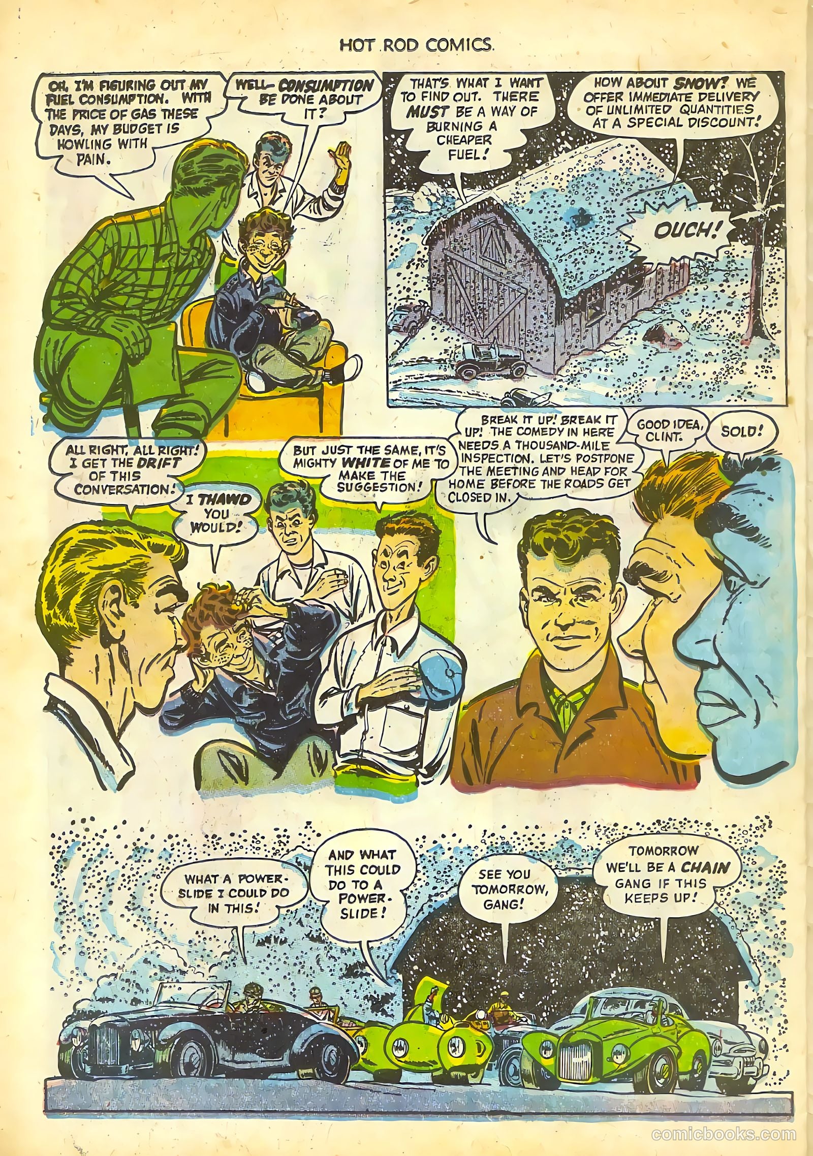 Hot Rod Comics #7 (1953) — page 26 of 36