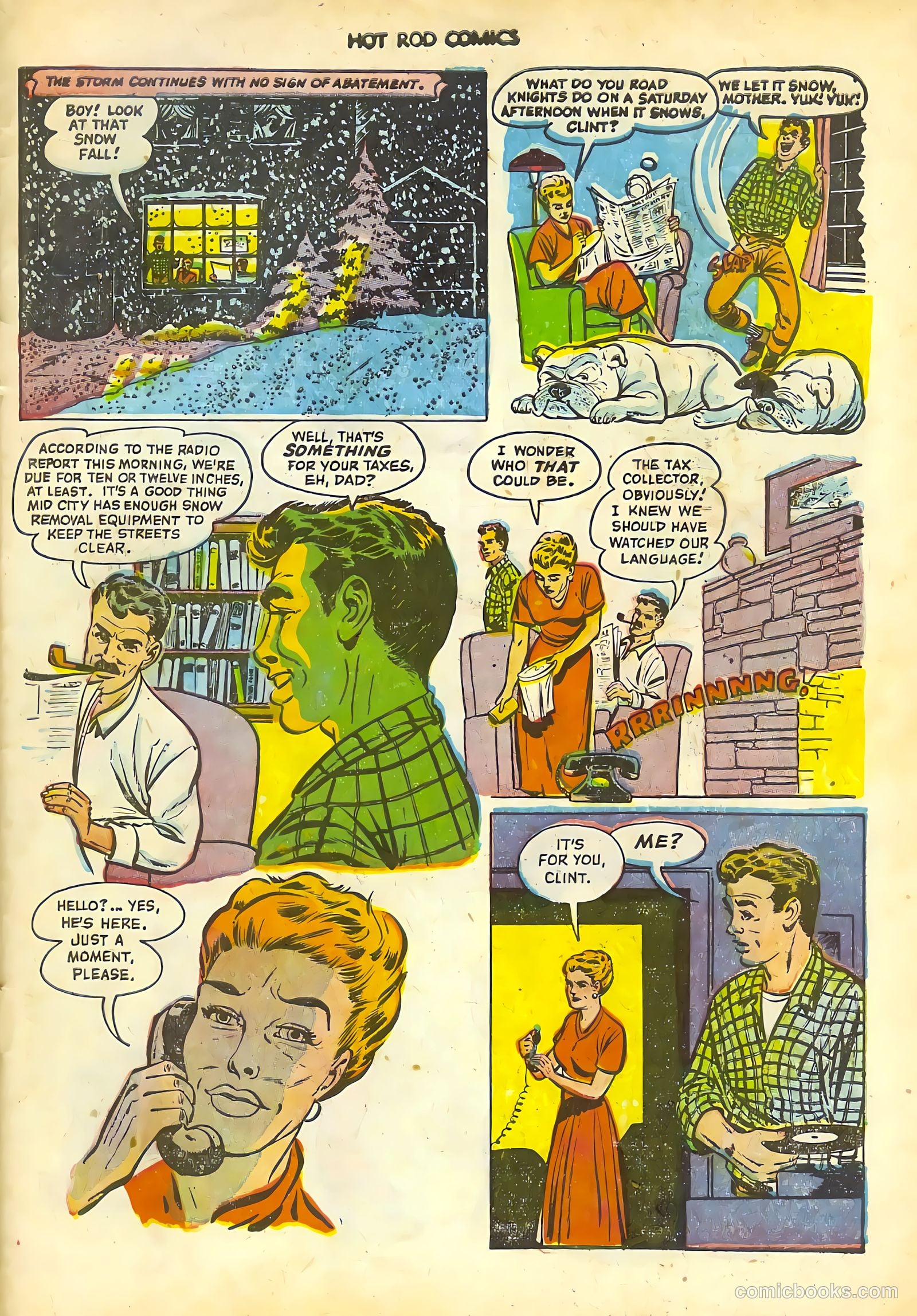 Hot Rod Comics #7 (1953) — page 27 of 36