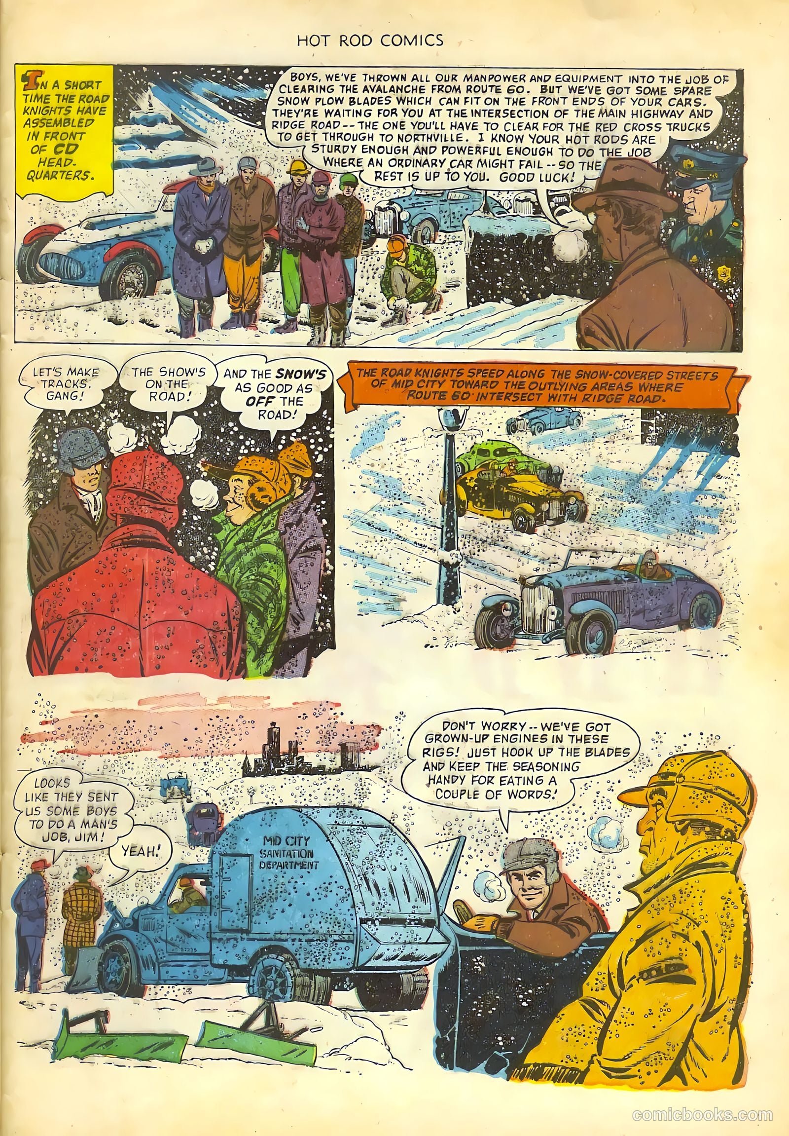 Hot Rod Comics #7 (1953) — page 29 of 36