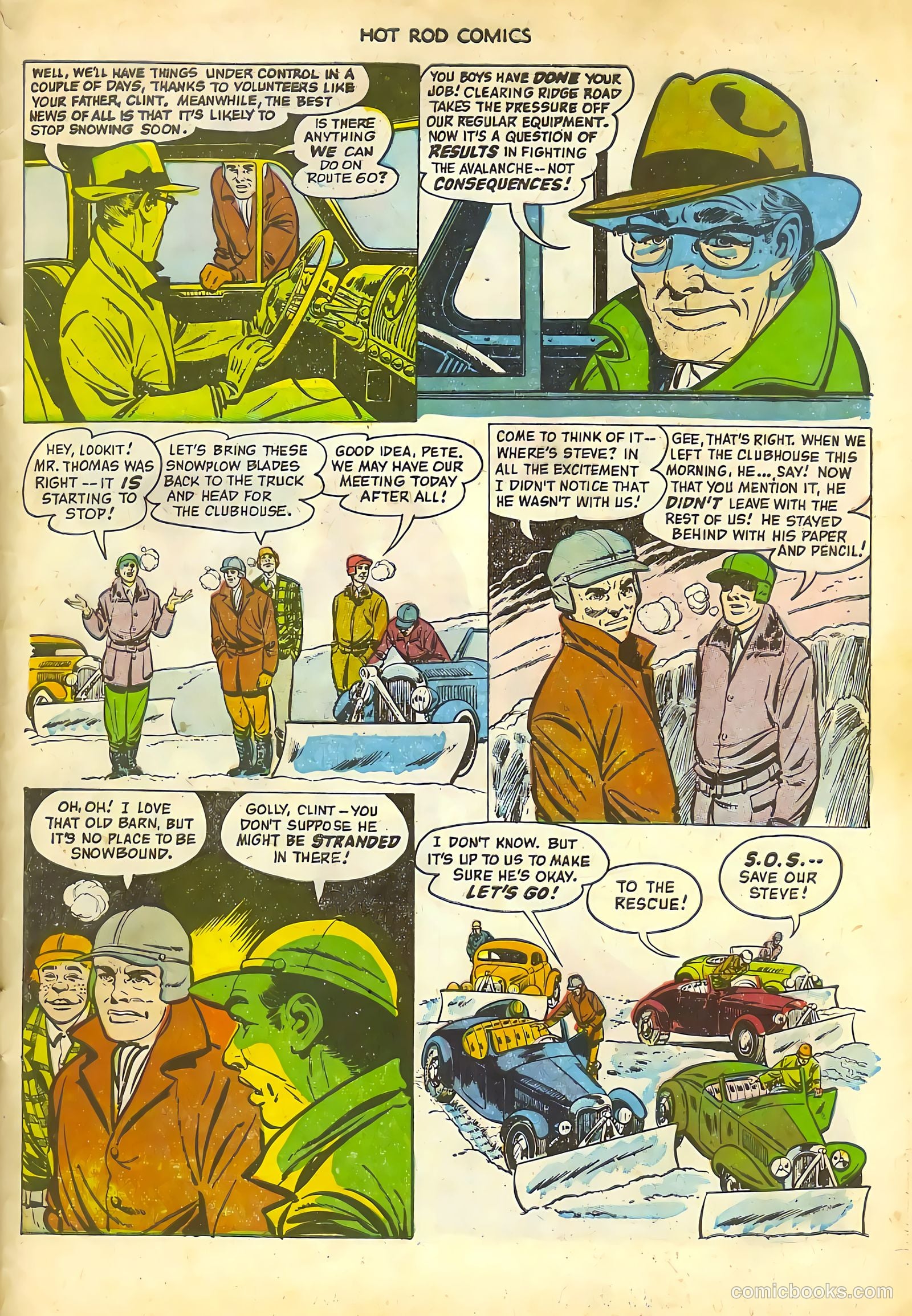 Hot Rod Comics #7 (1953) — page 31 of 36