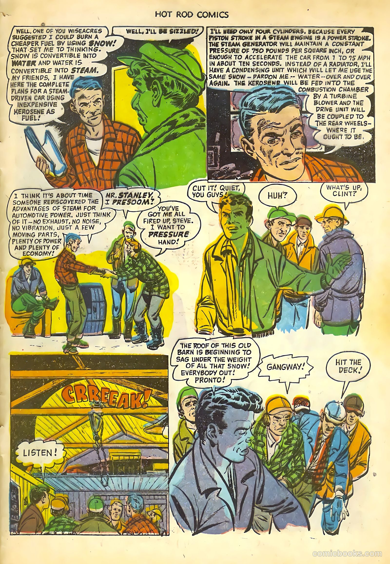 Hot Rod Comics #7 (1953) — page 33 of 36