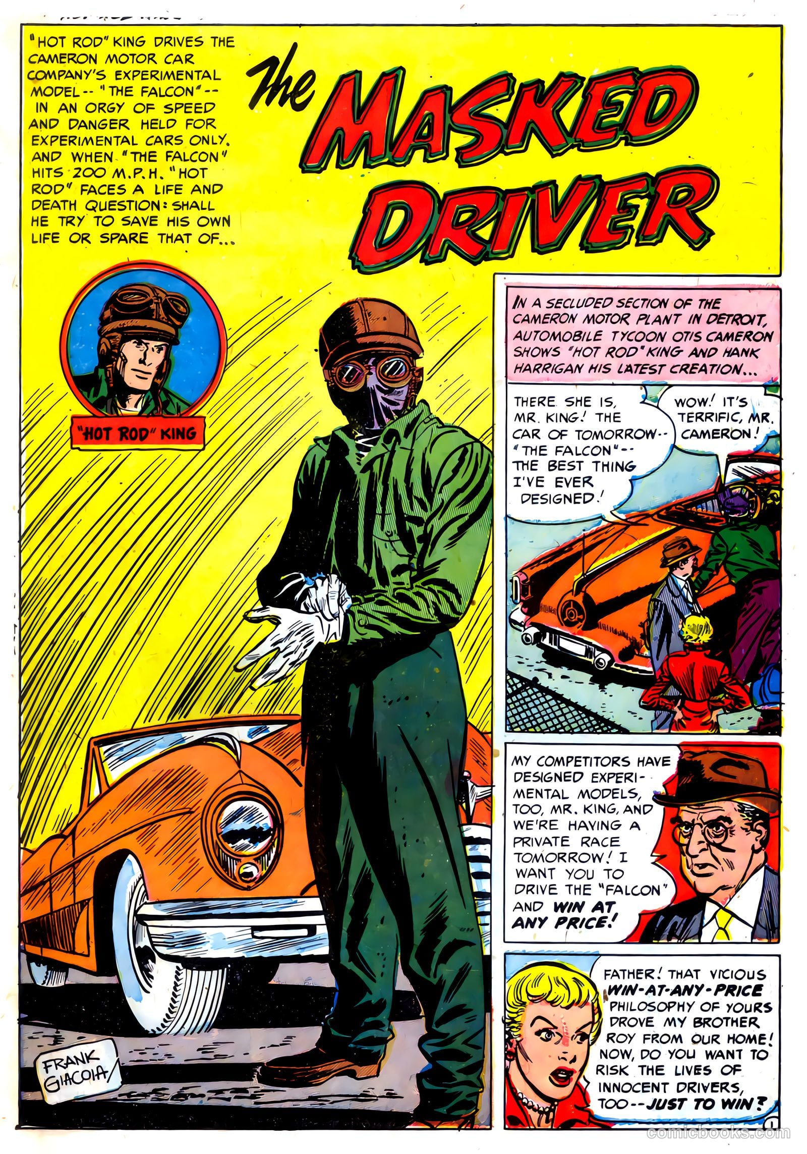 Hot Rod King #1 (1952) — page 3 of 36
