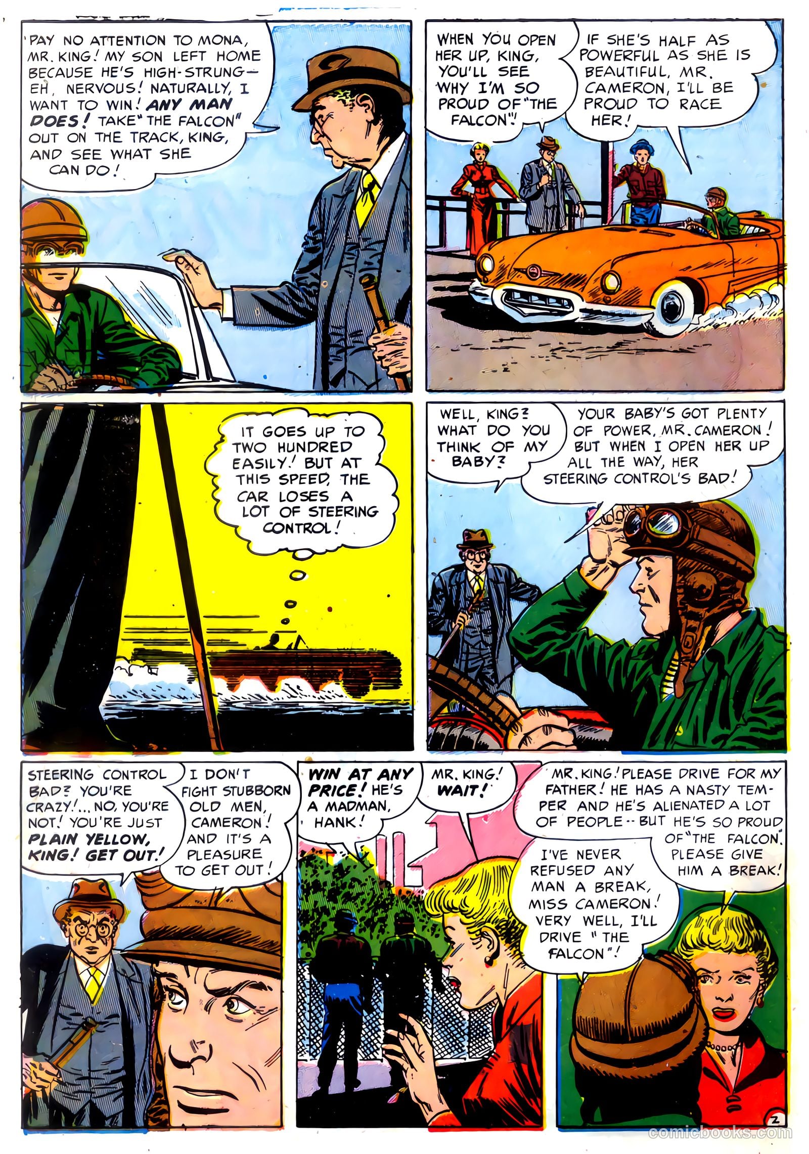Hot Rod King #1 (1952) — page 4 of 36