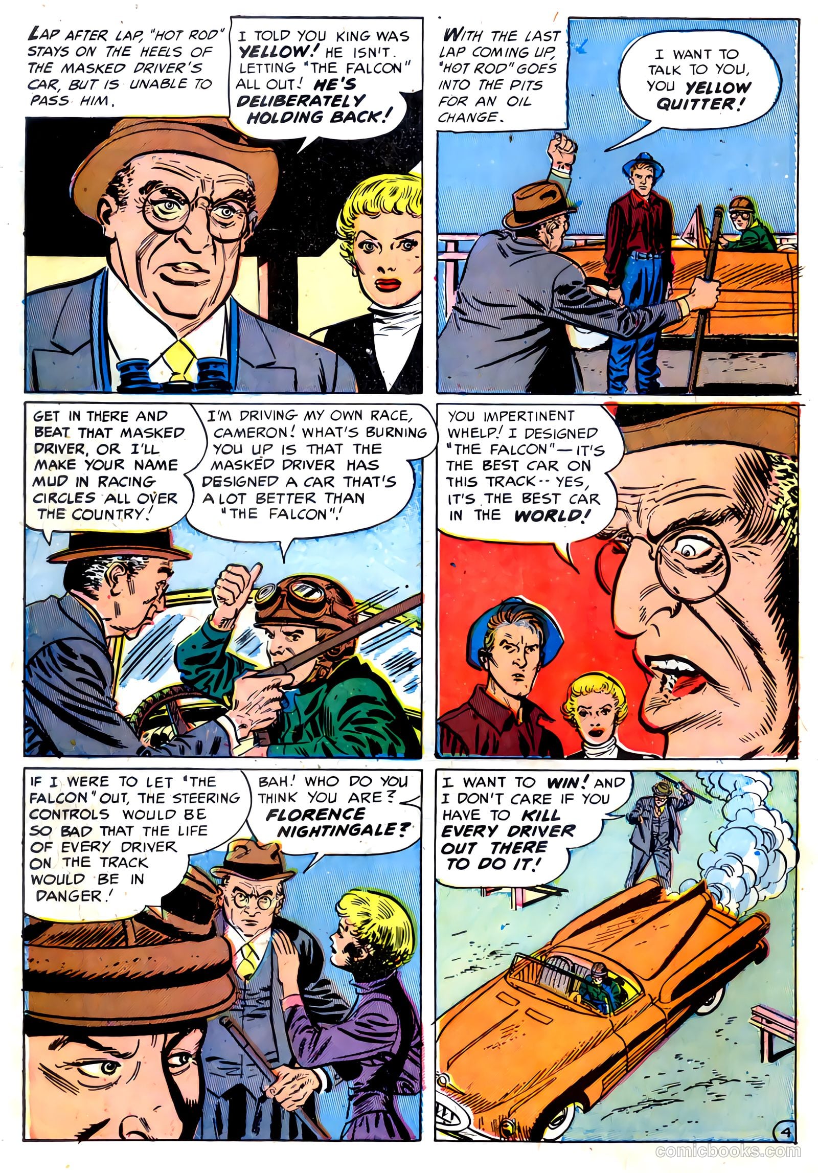 Hot Rod King #1 (1952) — page 6 of 36