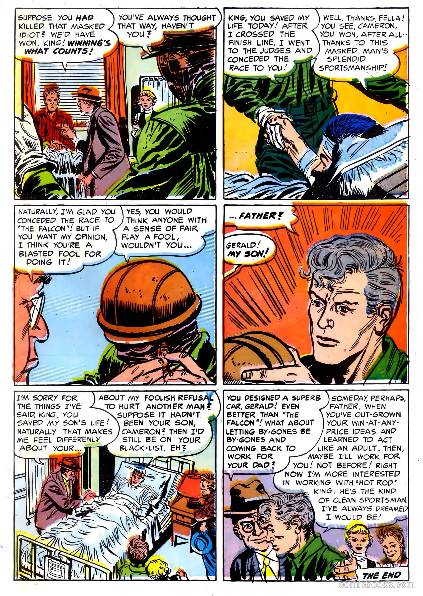 Hot Rod King #1 (1952) — page 9 of 36