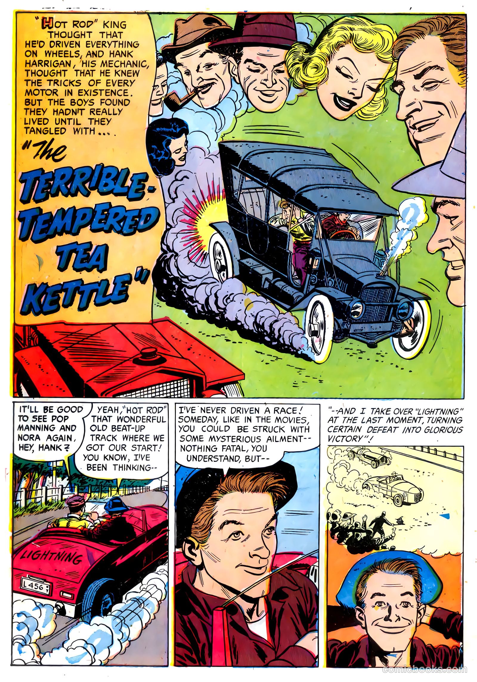 Hot Rod King #1 (1952) — page 10 of 36